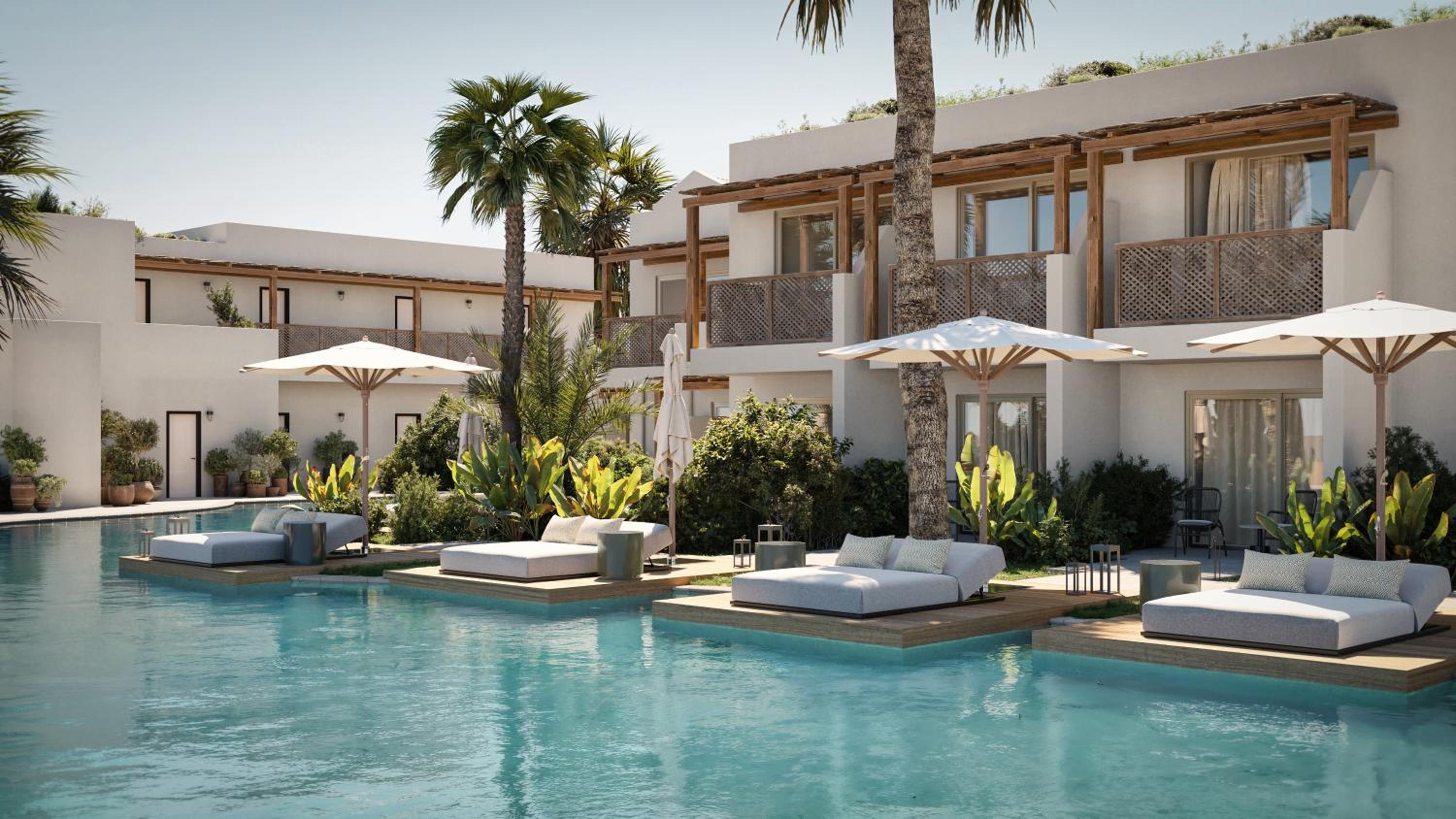 Swim-Up Bungalow