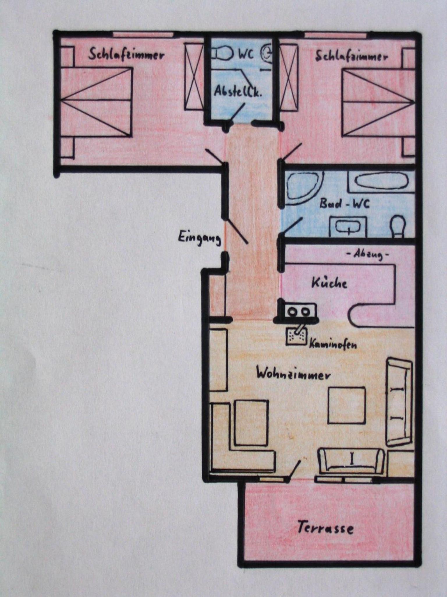 Apartment with Mountain View photo 3