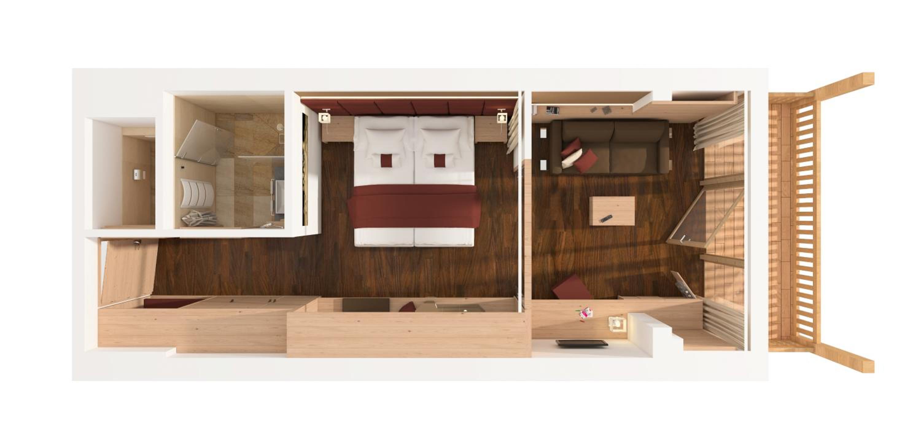 Studio with Balcony - Photo 4