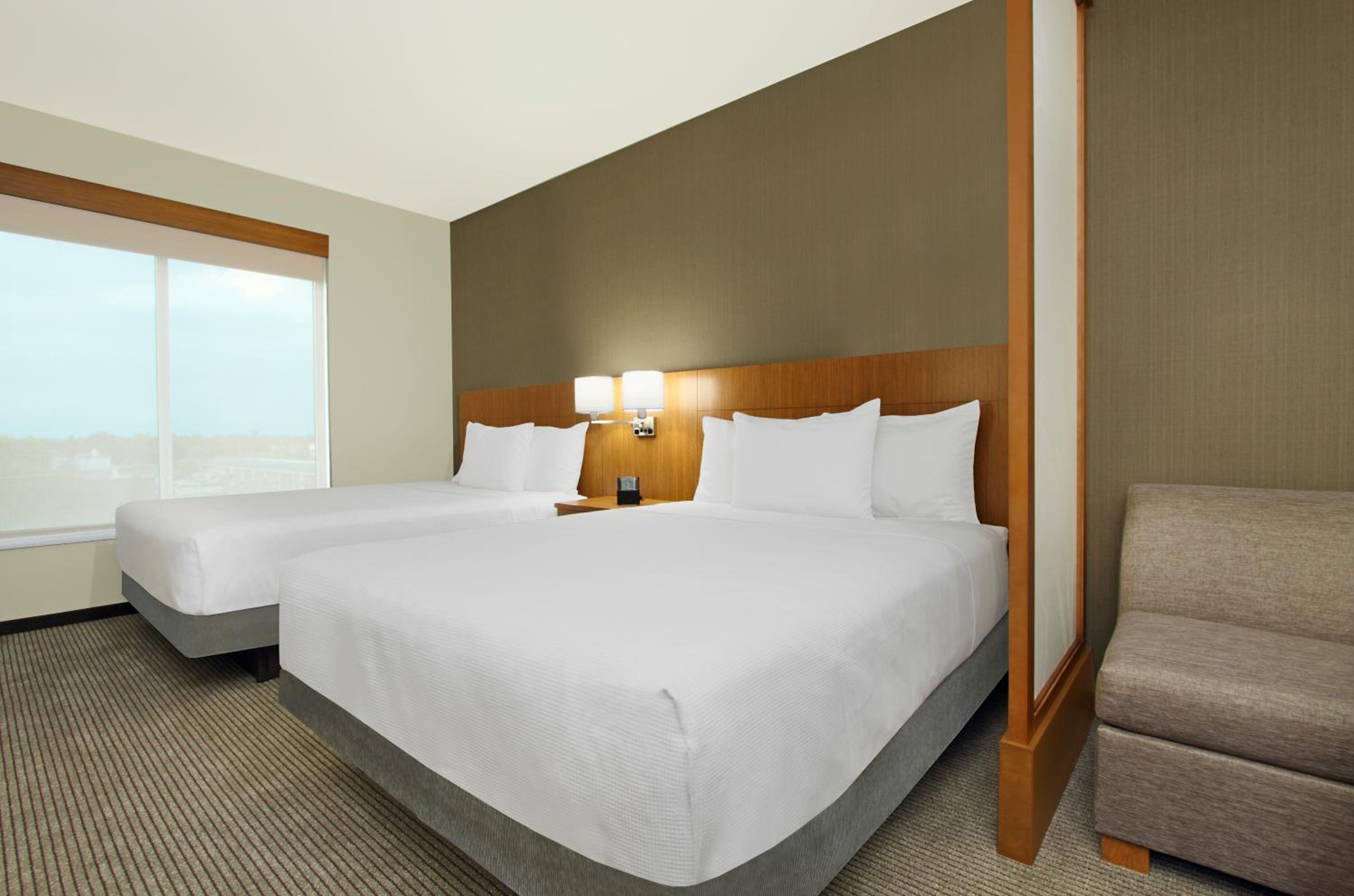 Queen Room with Two Queen Beds, Sofa Bed and Accessible Tub photo 2
