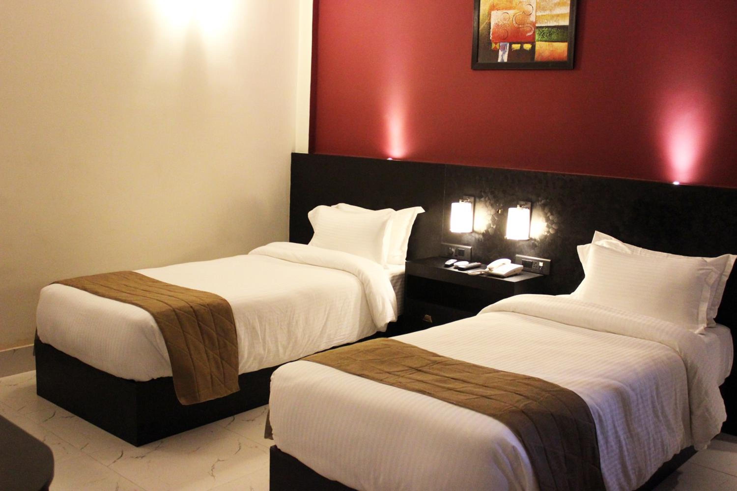 Deluxe Double Room with Two Double Beds - Non Ac