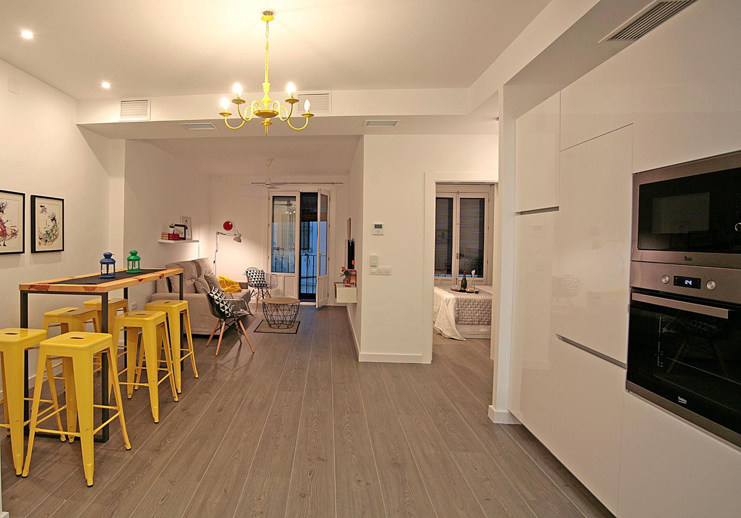 Apartamento de dos habitaciones