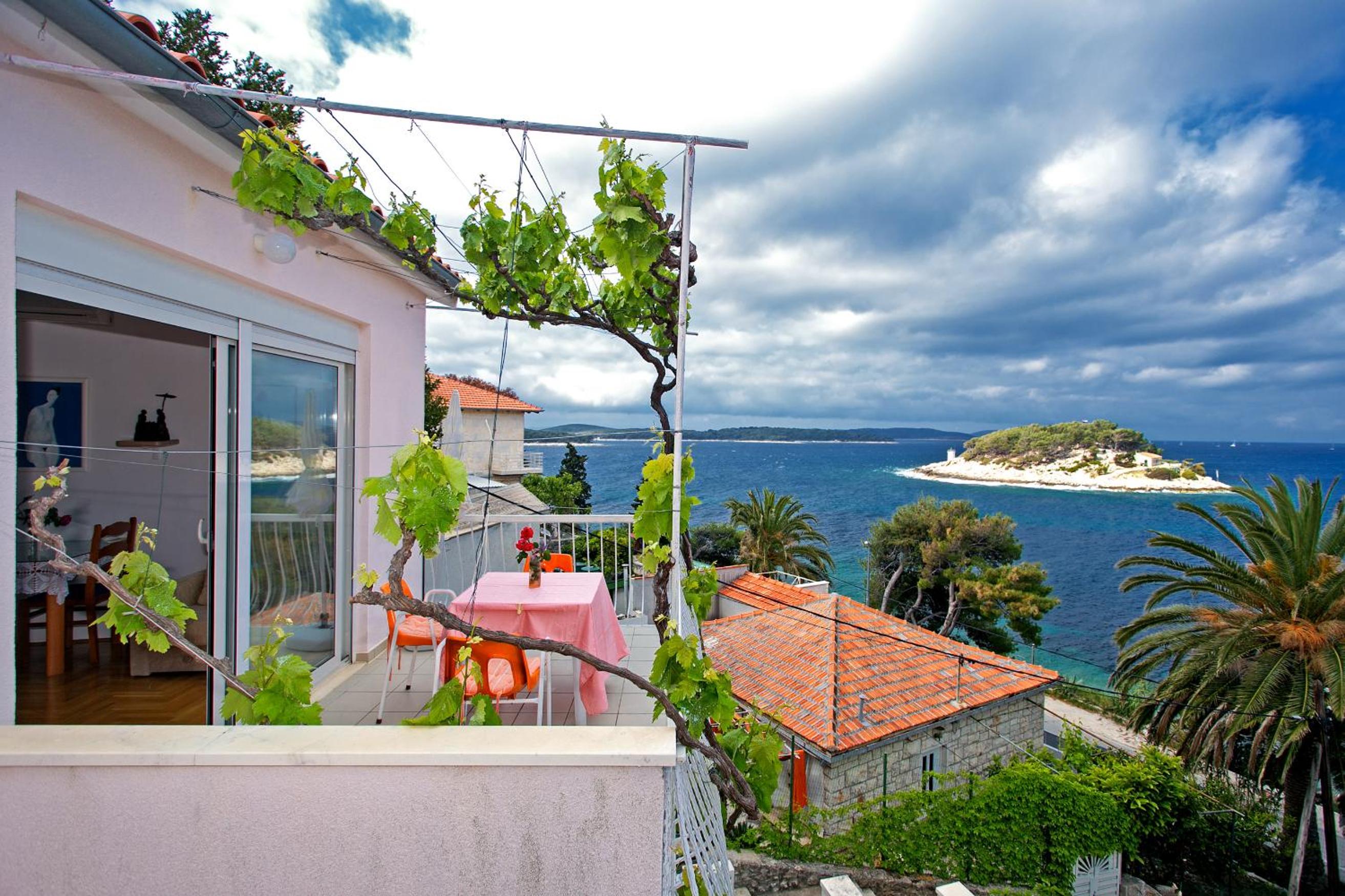 Studio with Balcony and Sea View