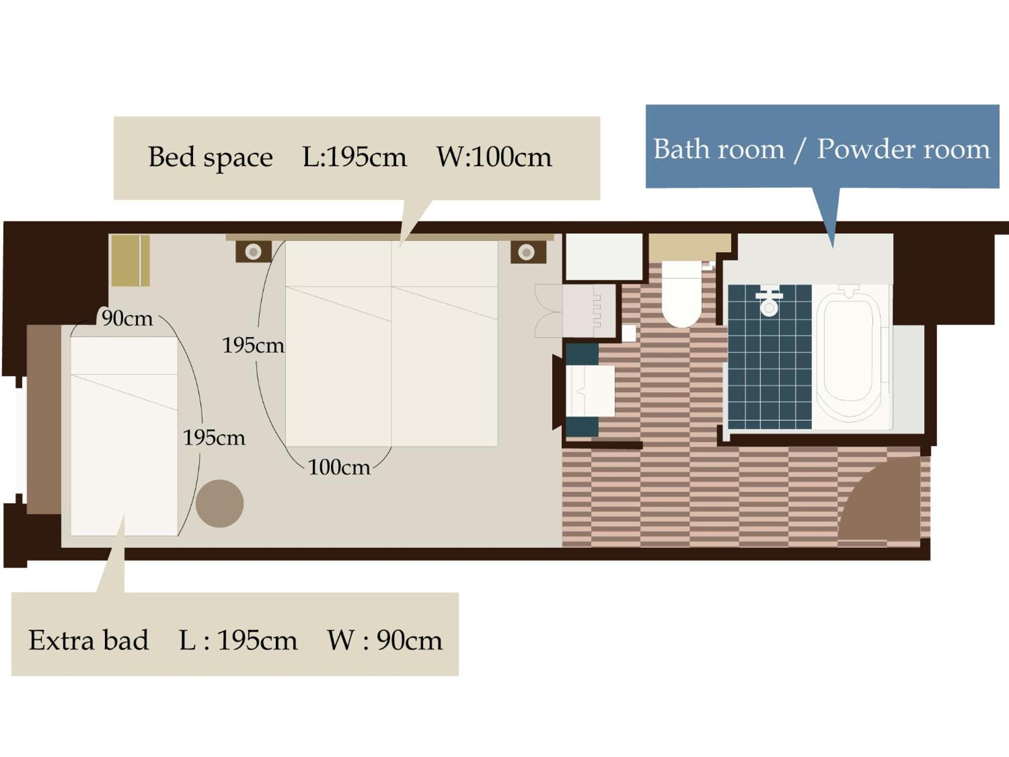 Deluxe Corner Room Triple - Non-Smoking (27㎡) - Photo 2