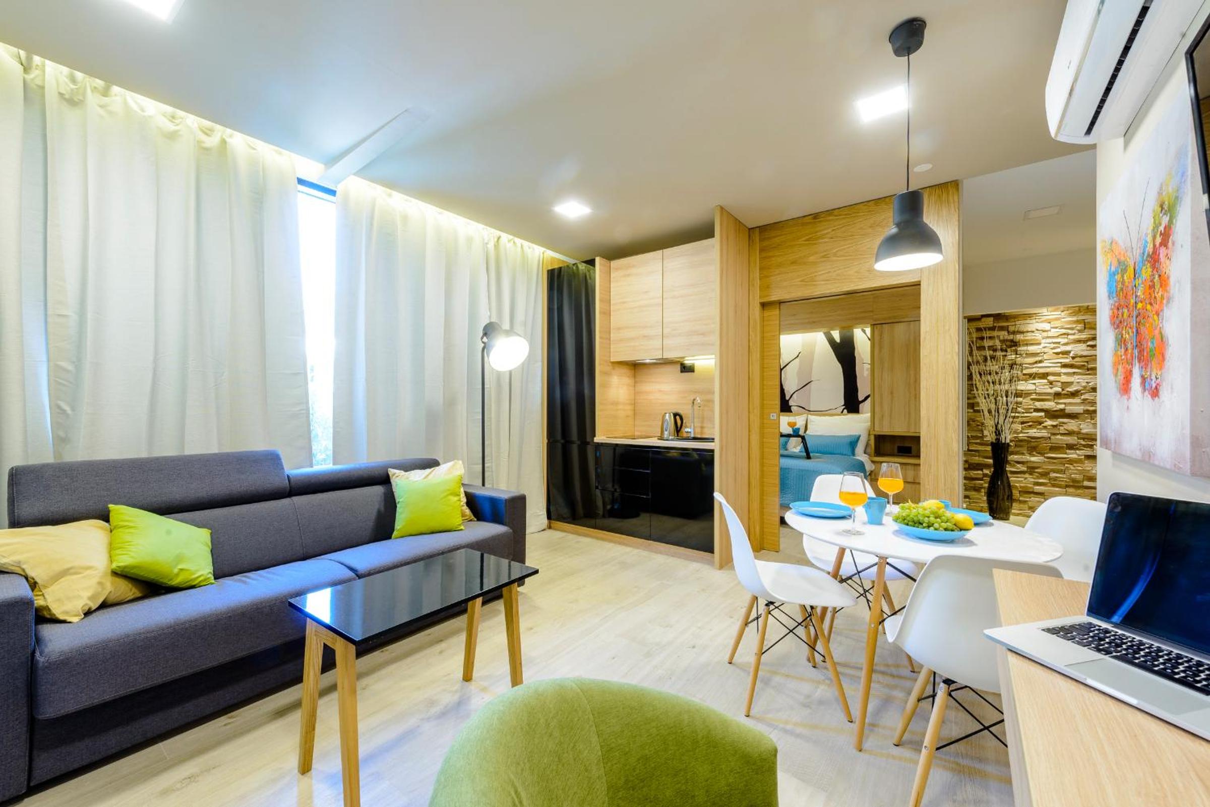 One-Bedroom Apartment with Terrace, Hot Tub and Sea View photo 3