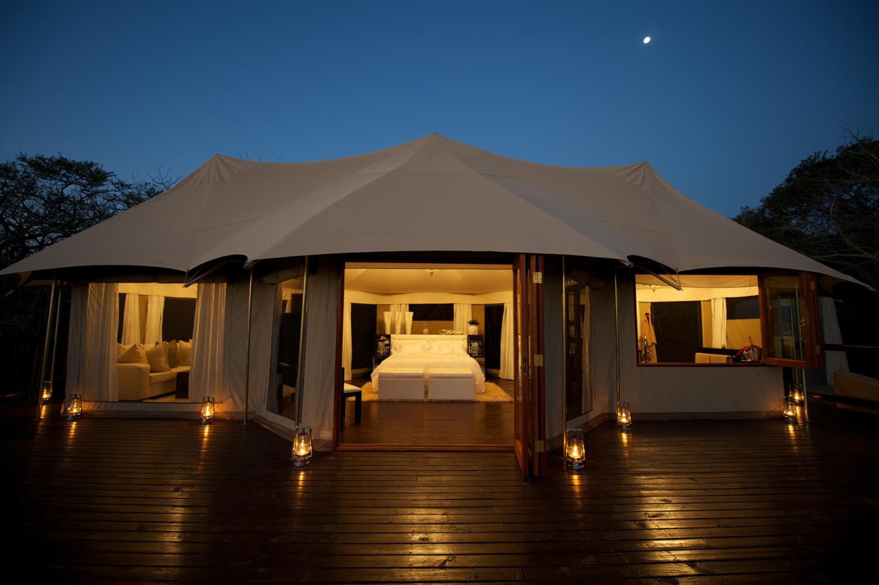 Tent with Plunge Pool