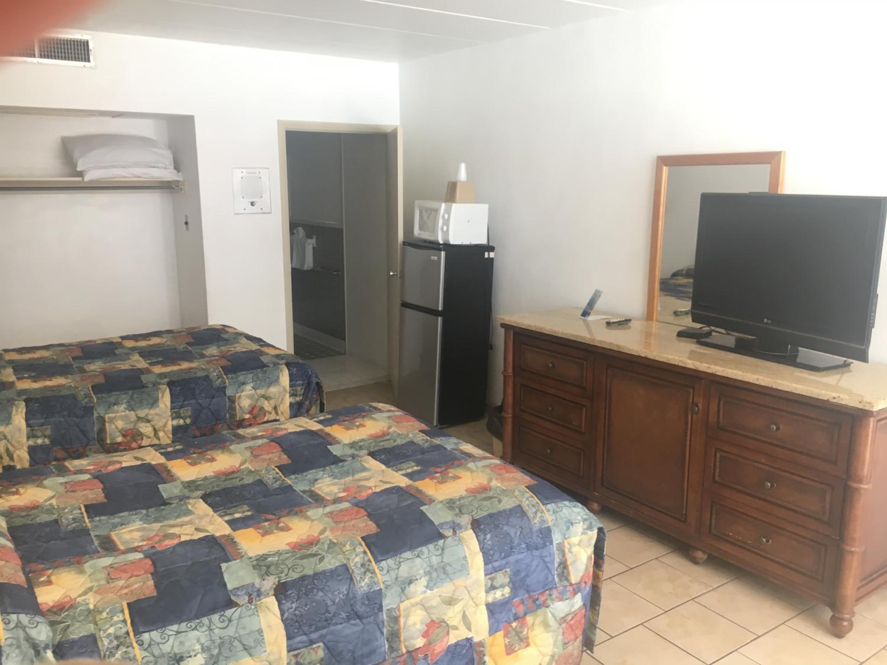 Standard Room with Two Double Beds and Pool View