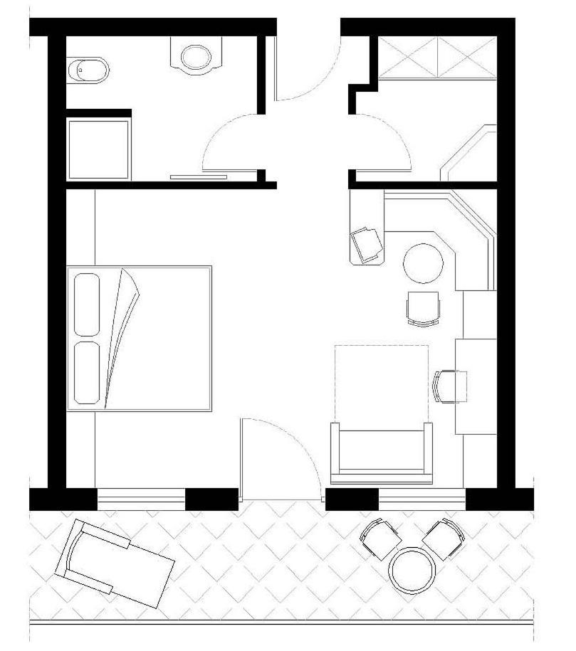 Deluxe Double Room with South Balcony and Mountain View - Photo 8