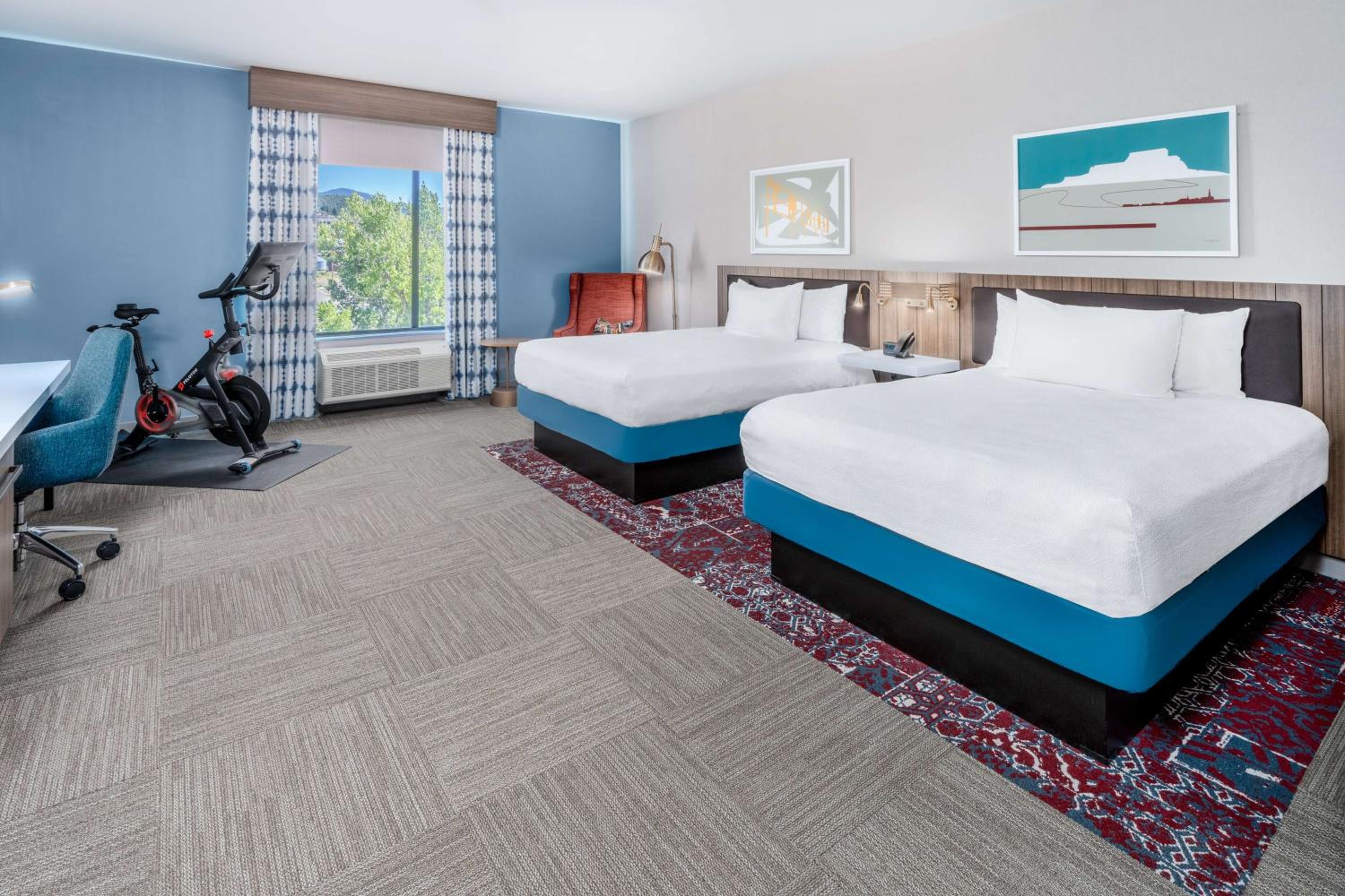 Queen Room with Two Queen Beds - Fitness