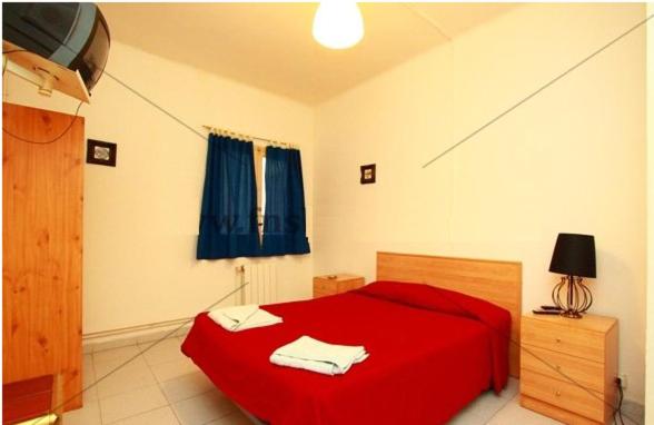 Habitación doble con baño compartido