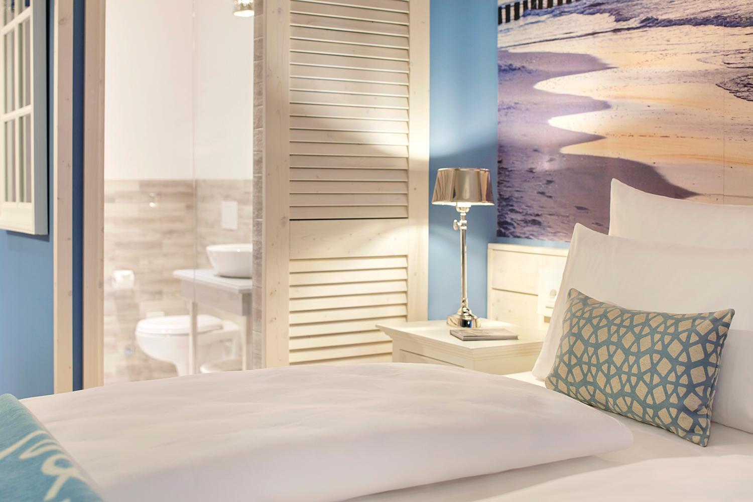 Double Room mit Landblick und Balkon
