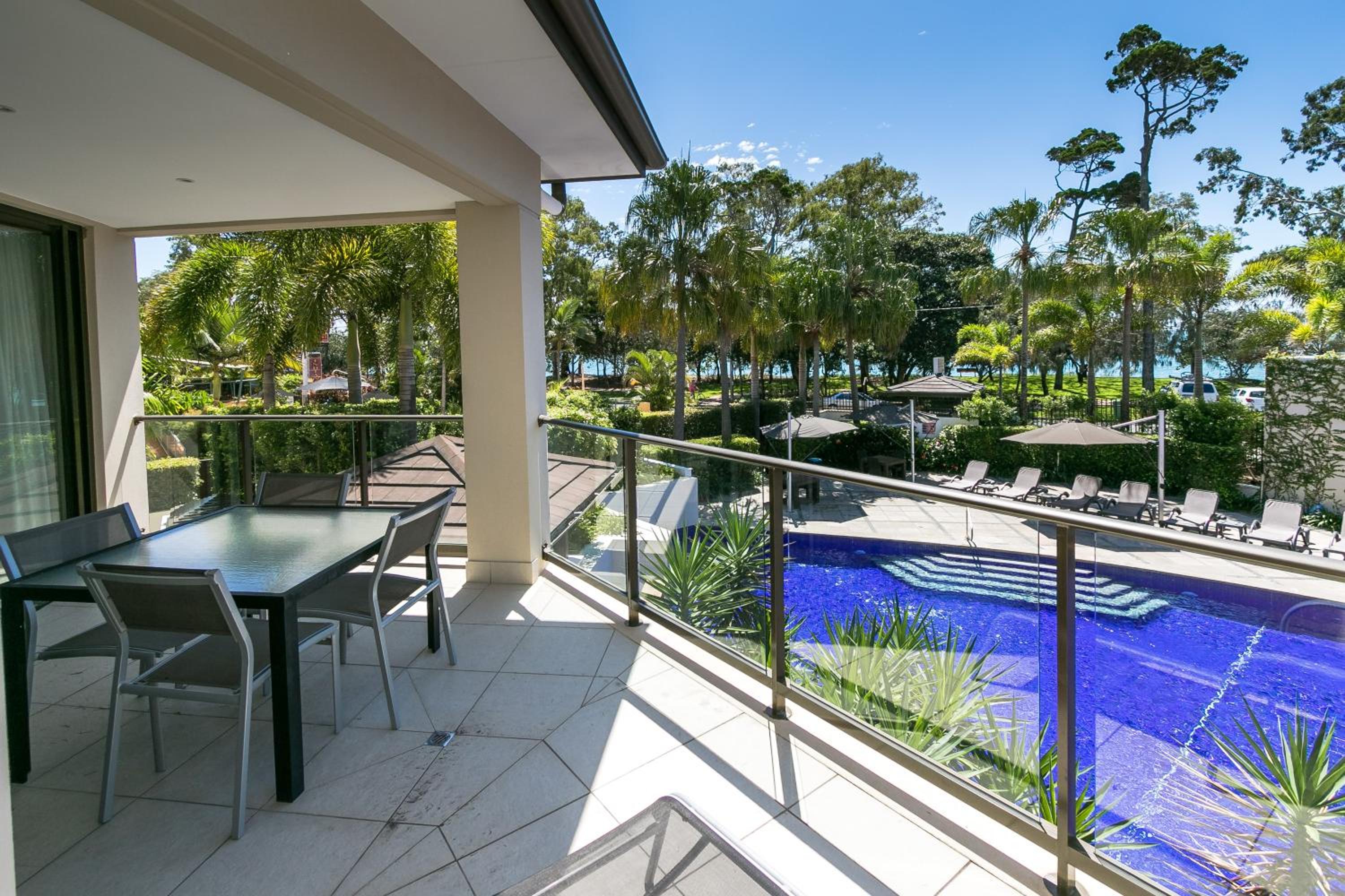 Two-Bedroom Apartment with Pool View