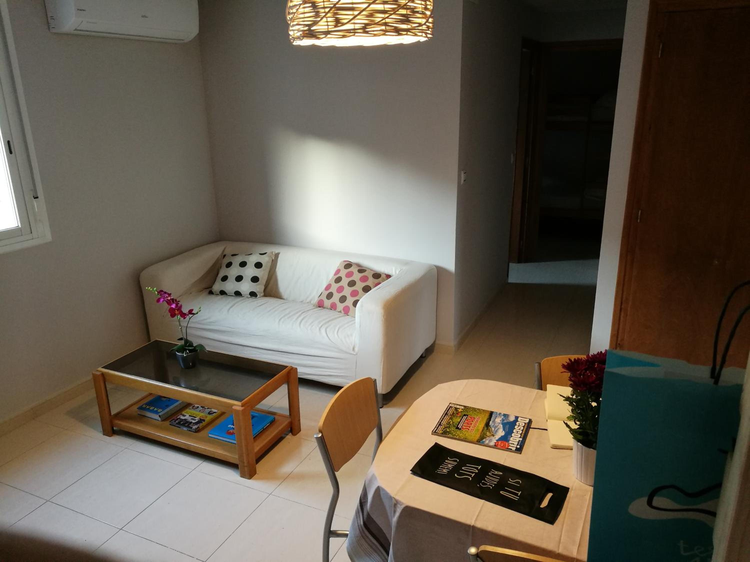 Apartamento de dos habitaciones