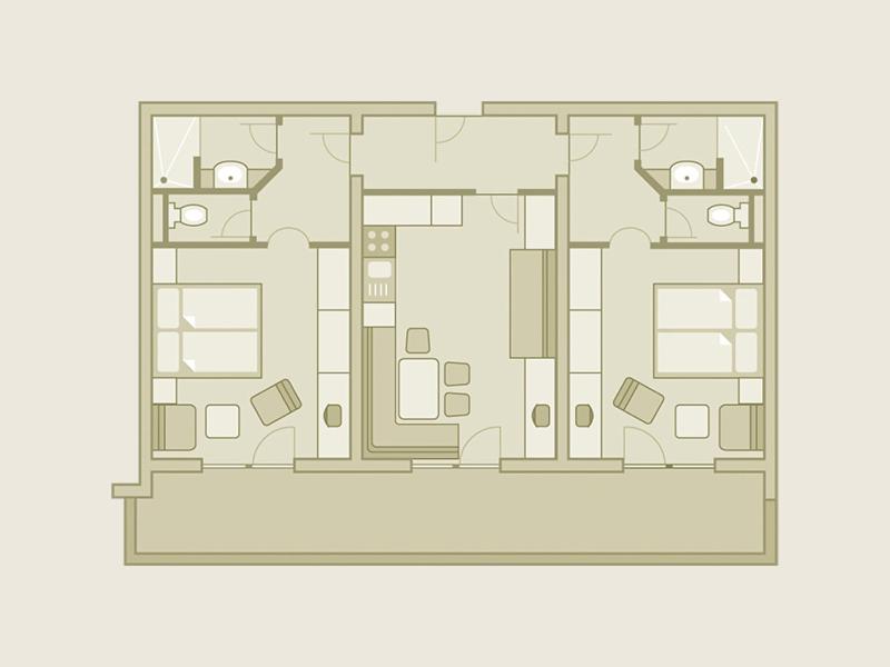 Two-Bedroom Apartment