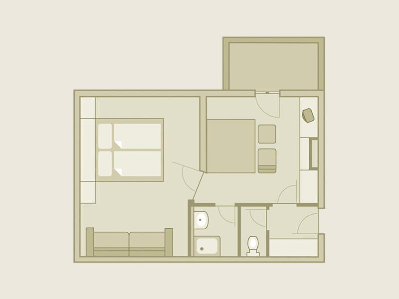 One-Bedroom Apartment photo 3