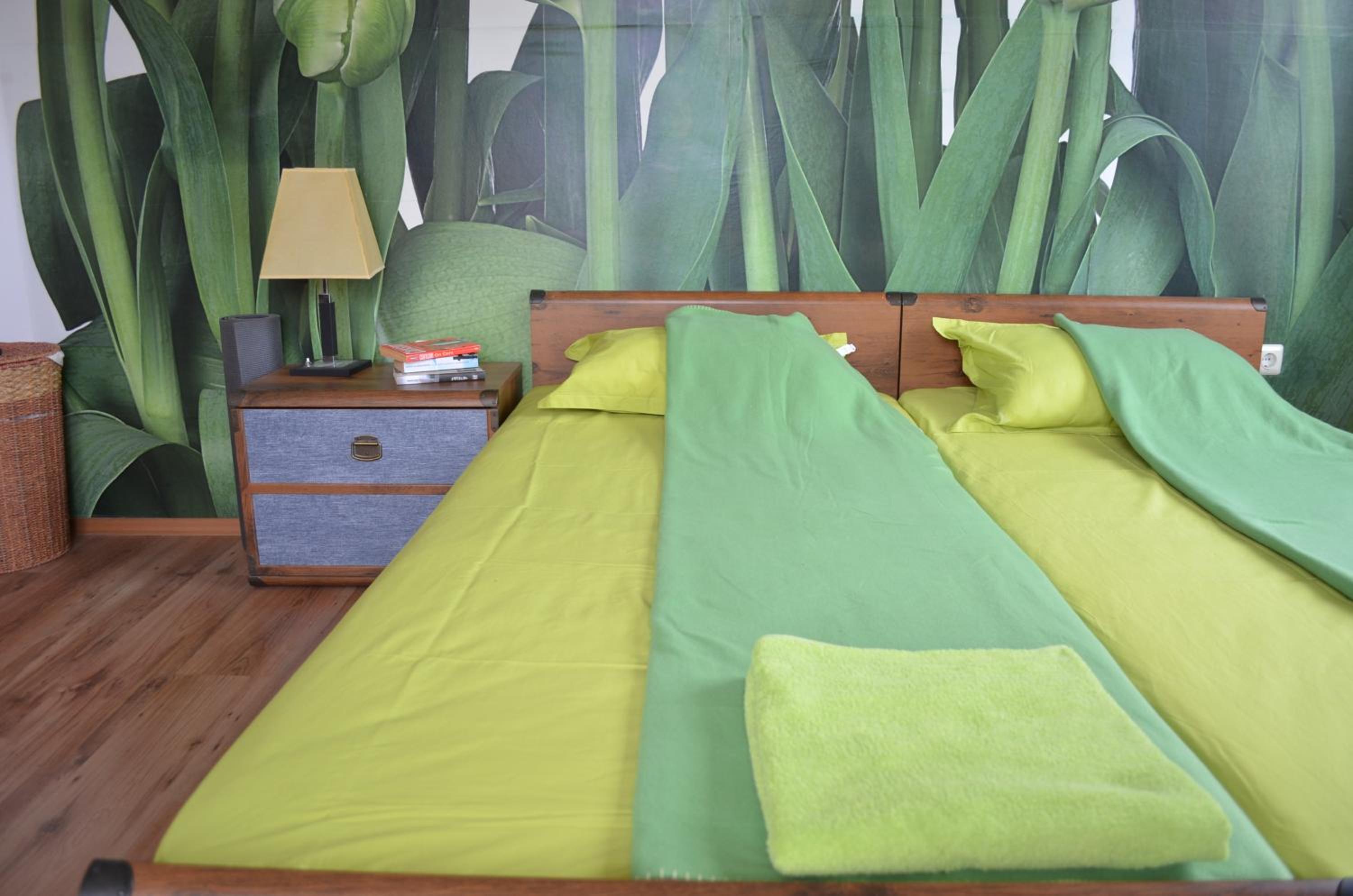Deluxe One-Bedroom Apartment with Garden View photo 2