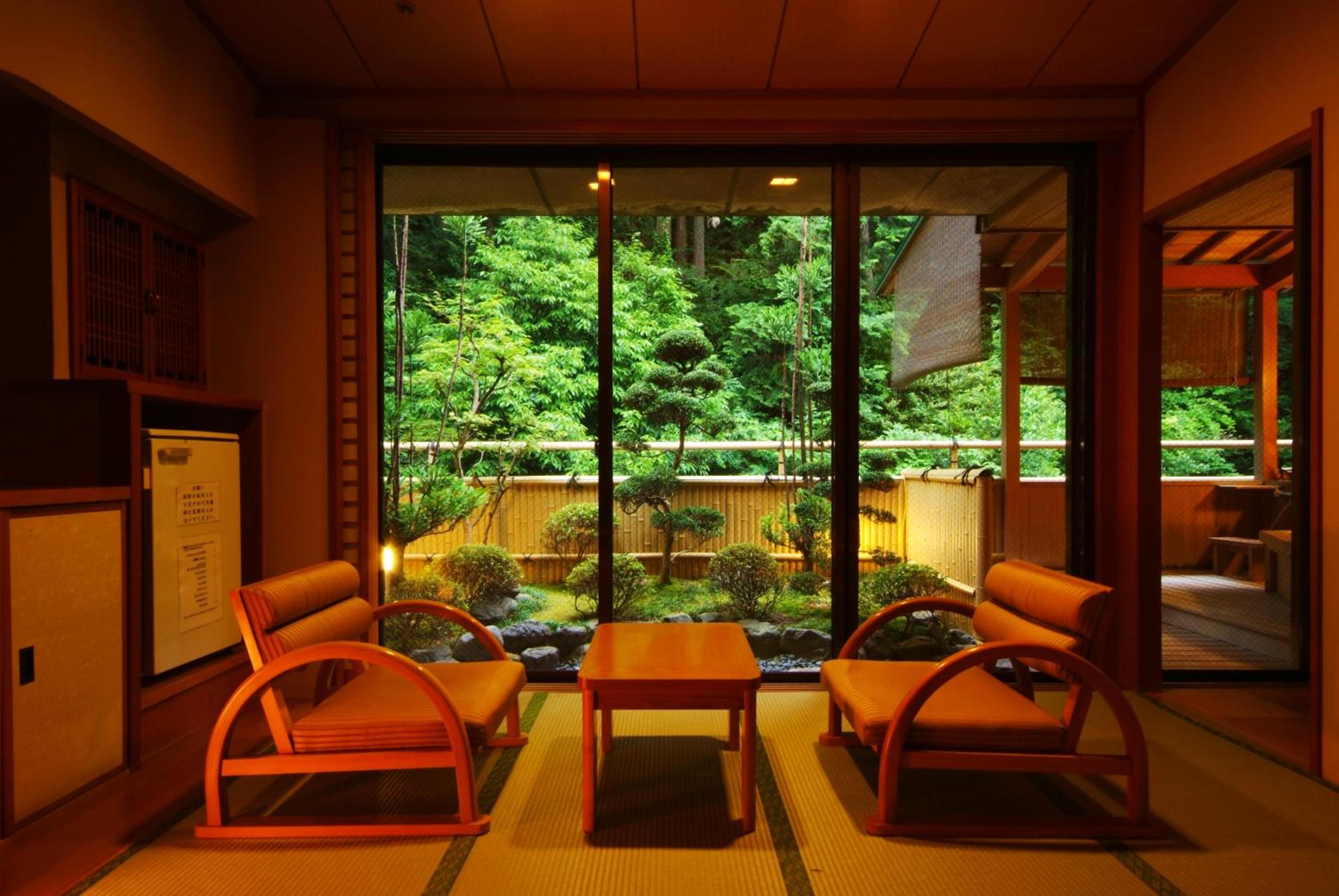 Japanese-Style Room with Open-Air Bath photo 3