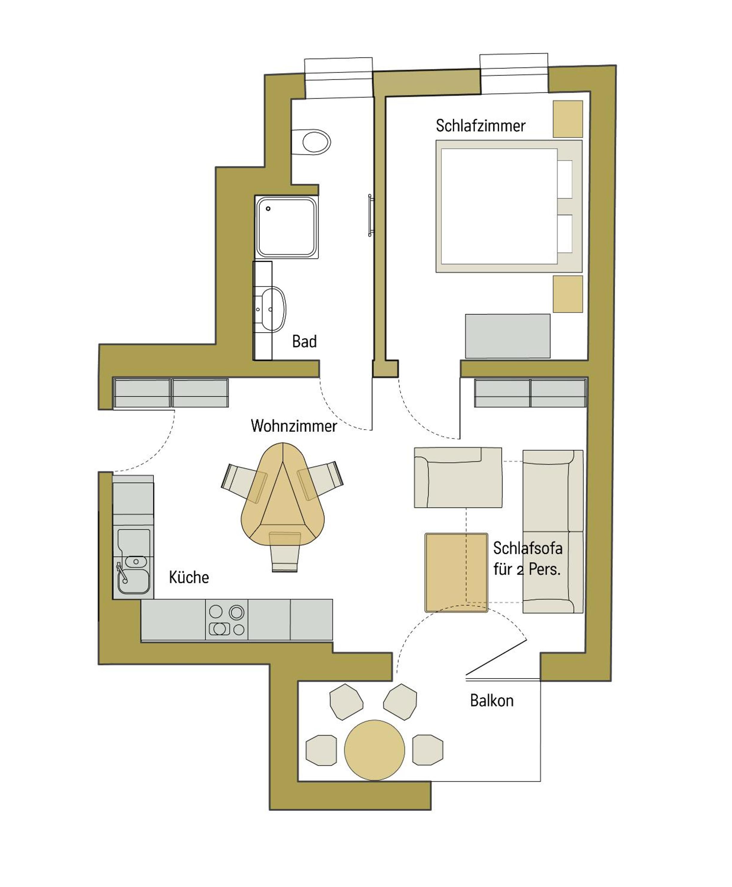 One-Bedroom Apartment (2 - 4 Adults) - Photo 6
