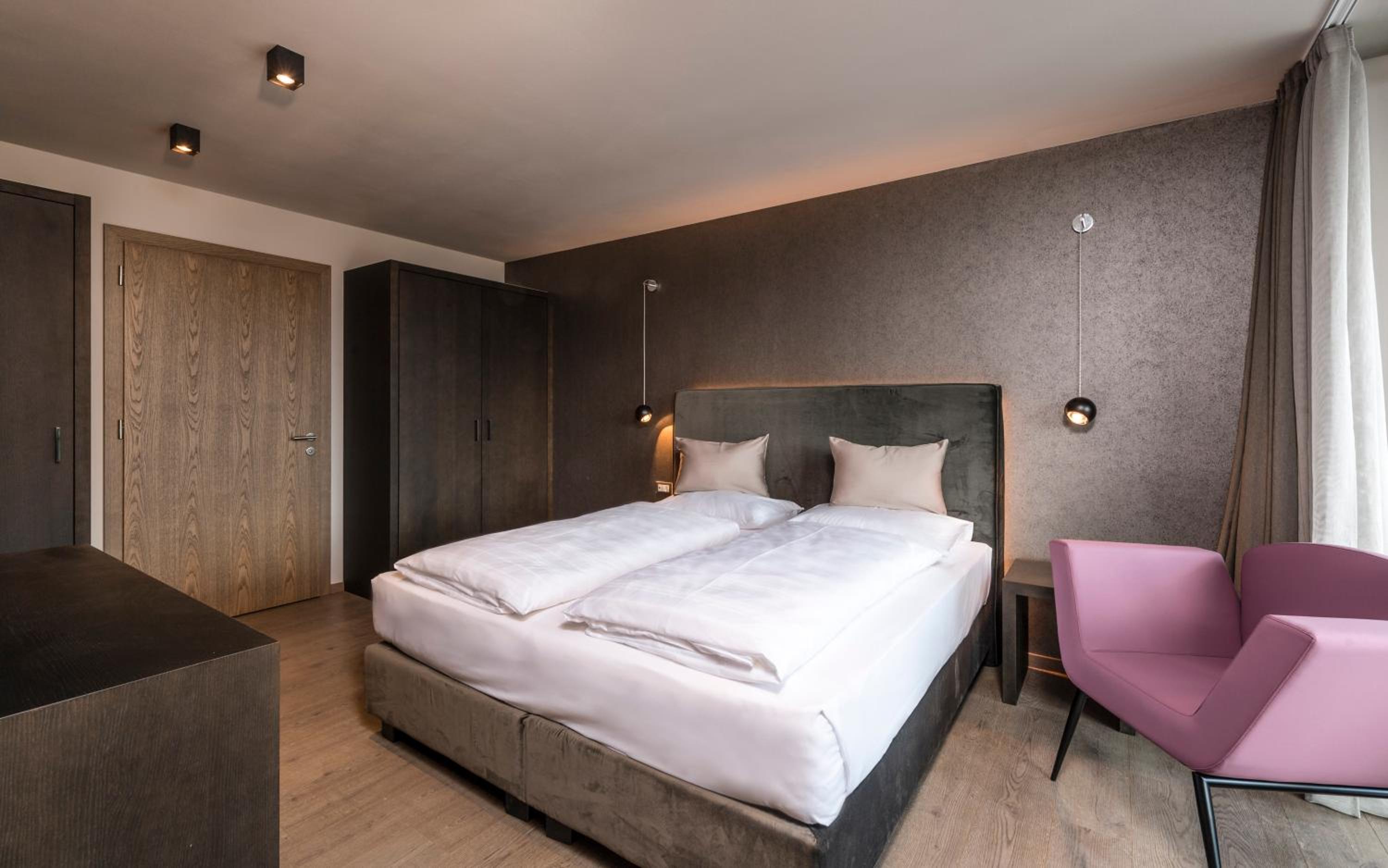 Double Room with South East Balcony (Street side)