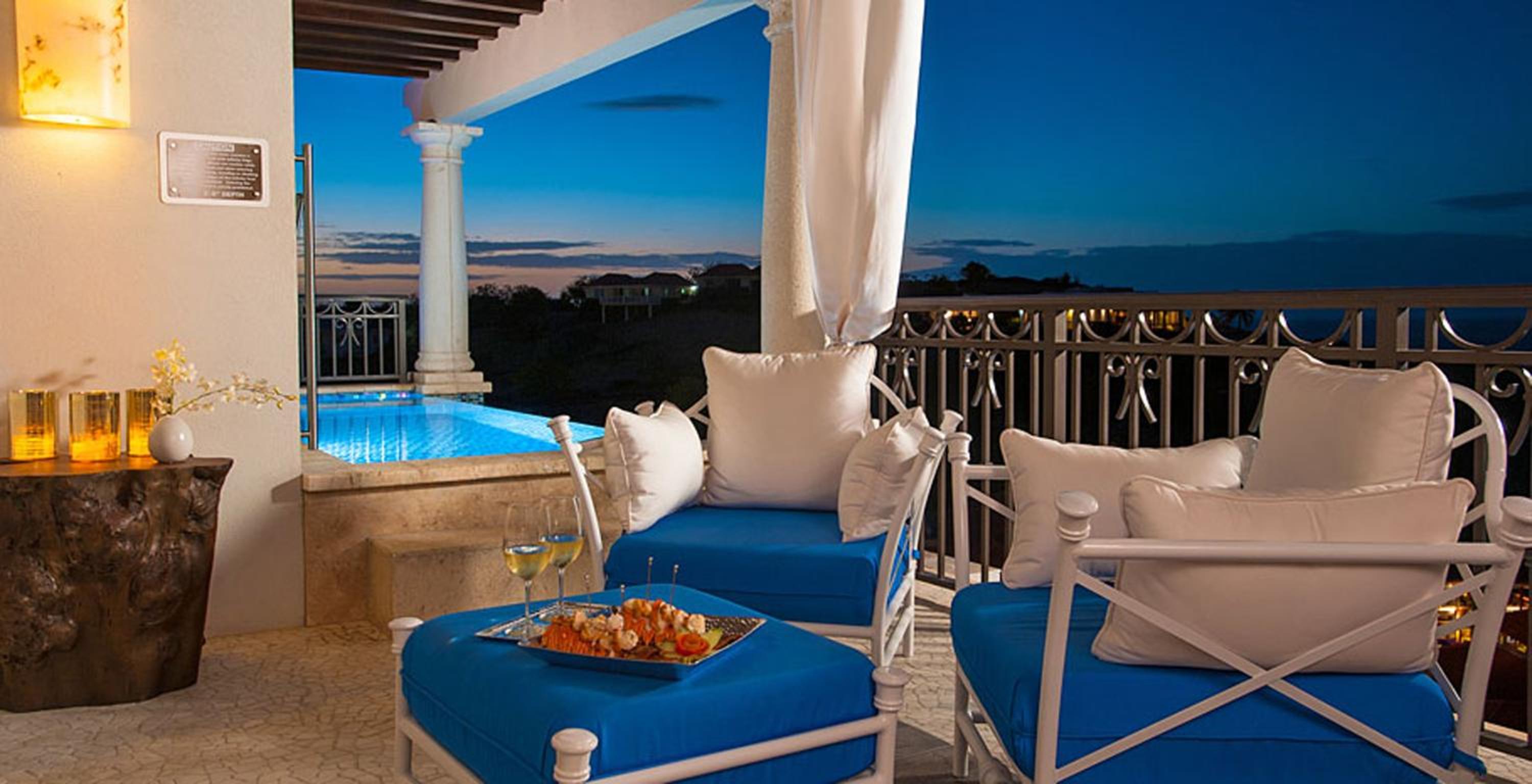 Italian Oceanview One Bedroom Skypool Butler Suite with Balcony Tranquility Soaking Tub (1SKY) photo 3