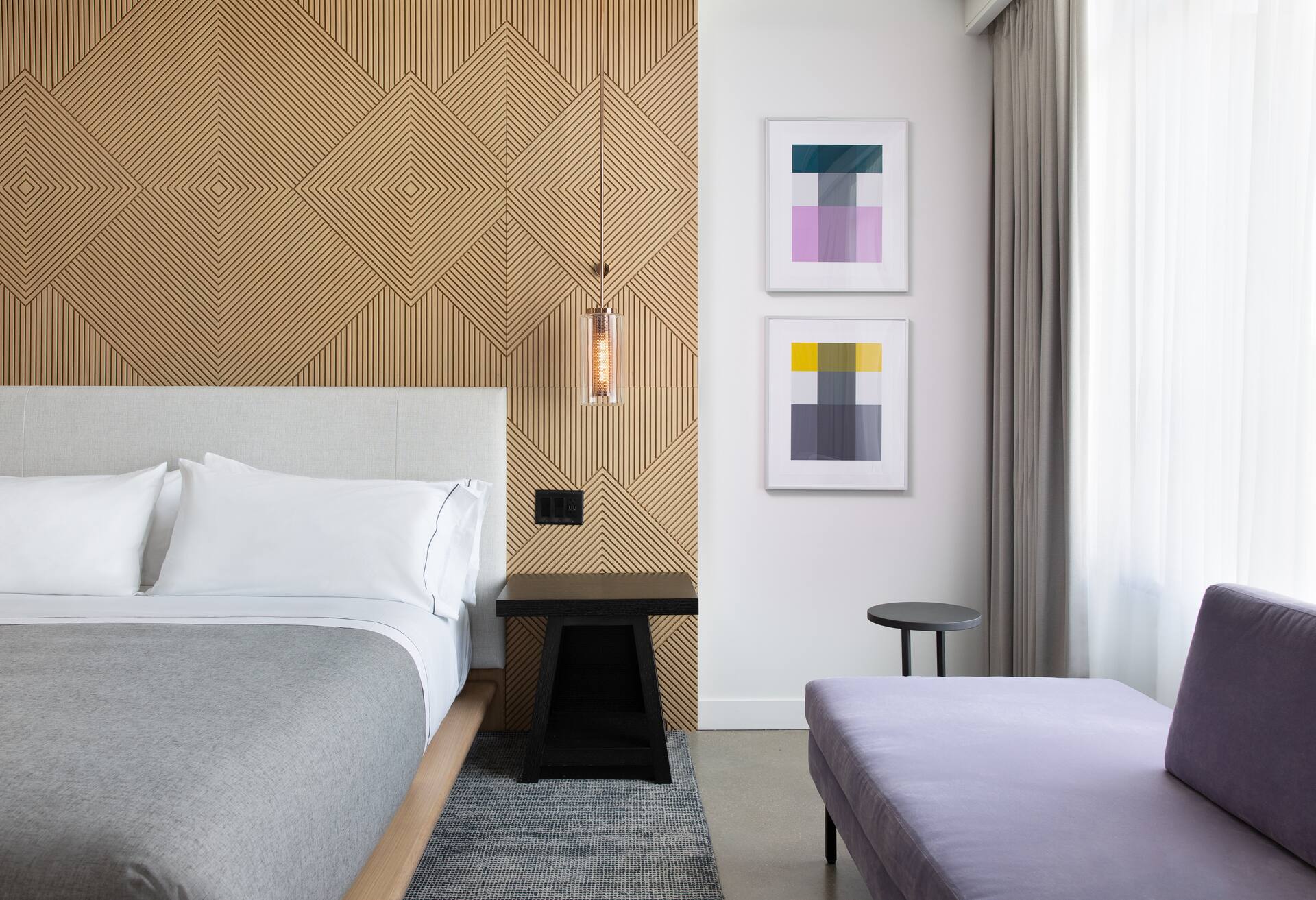 1 King Bed Room