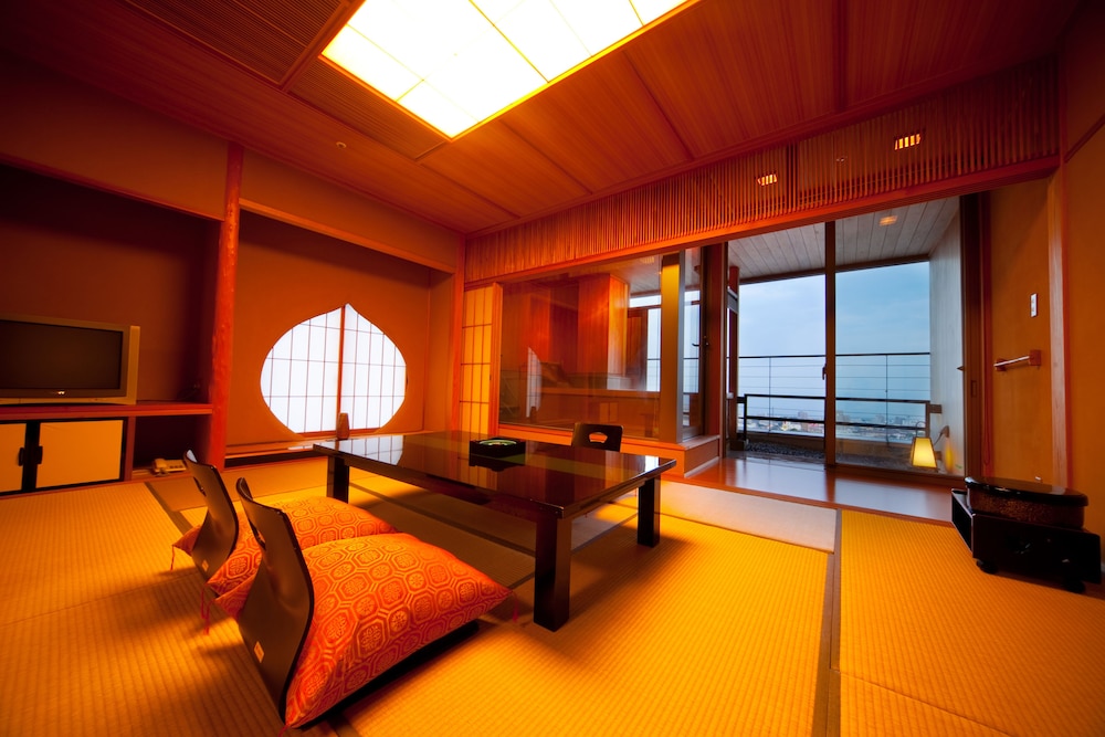 Japanese-Style Room with Open-Air Bath