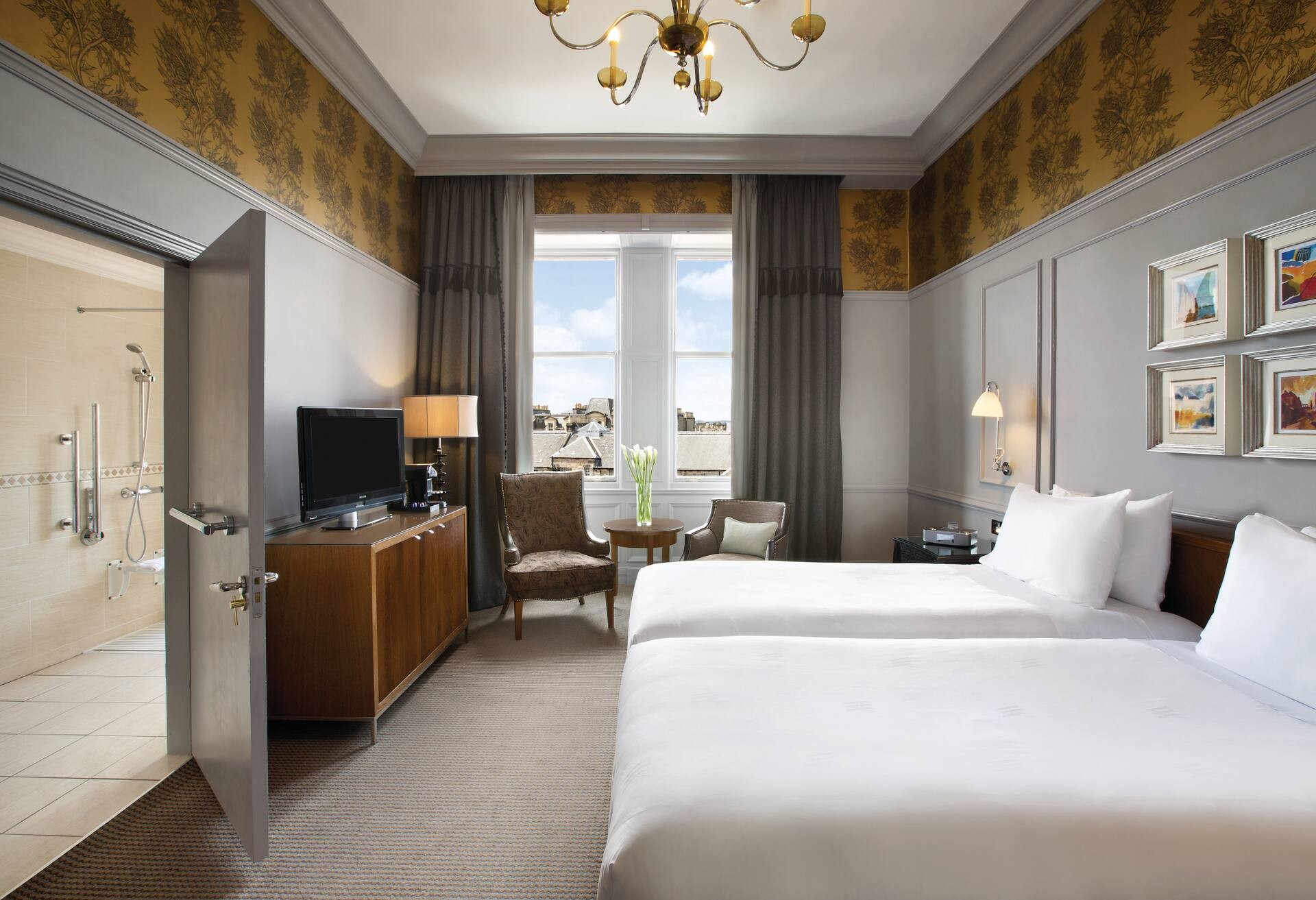Twin Deluxe Accessible Guest Room