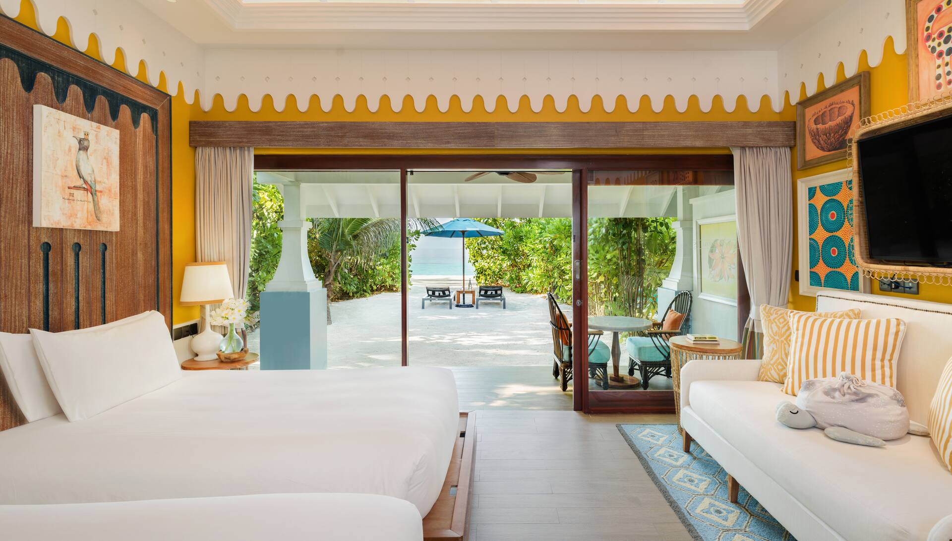 Beach Villa - Twin Bed