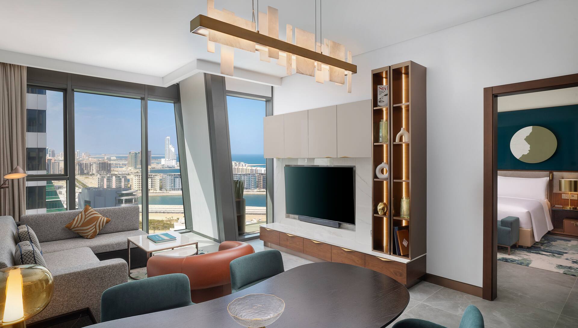 King One Bedroom Suite with Balcony City View photo 1