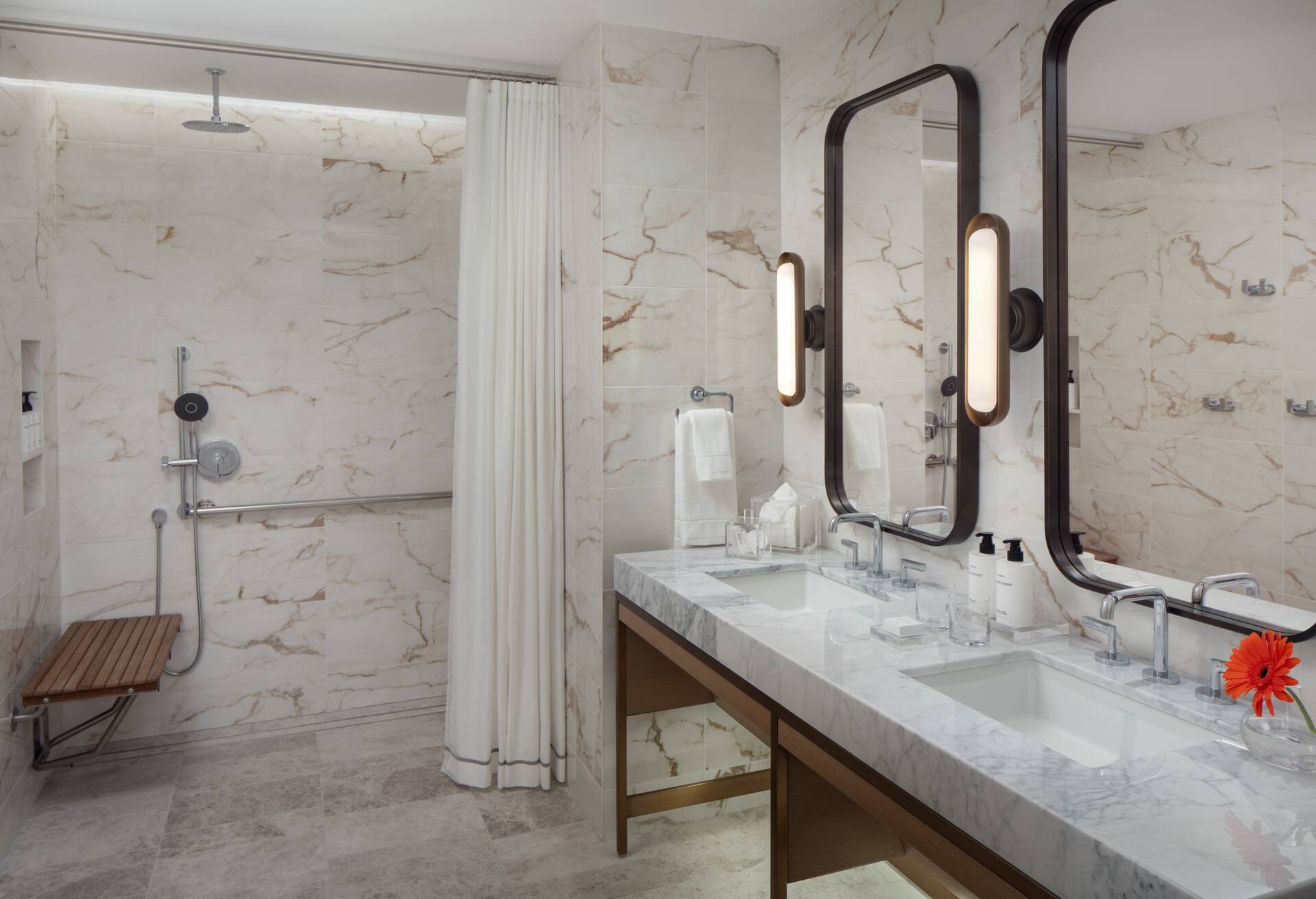 One King Mobility Accessible Roll in Shower thumbnail 5
