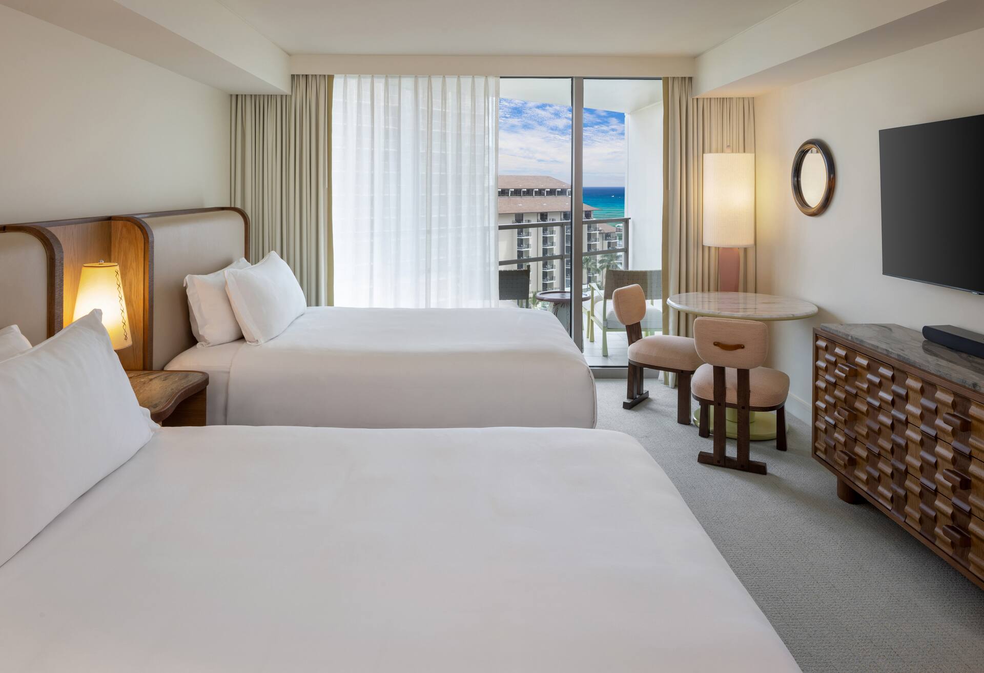 Deluxe Room City View with 2 Double Beds