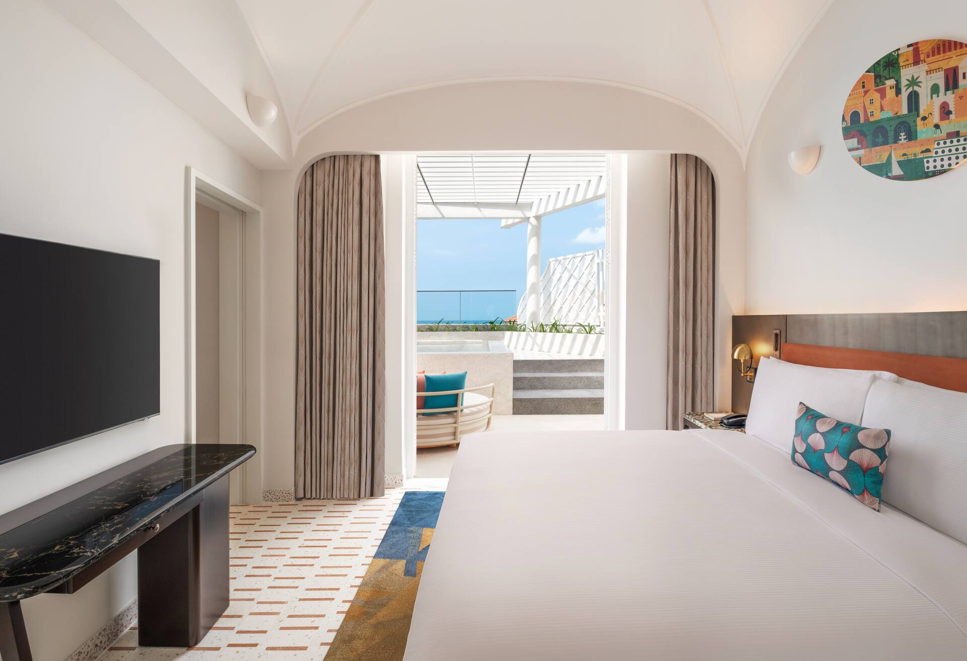 King Capri Terrace Suite