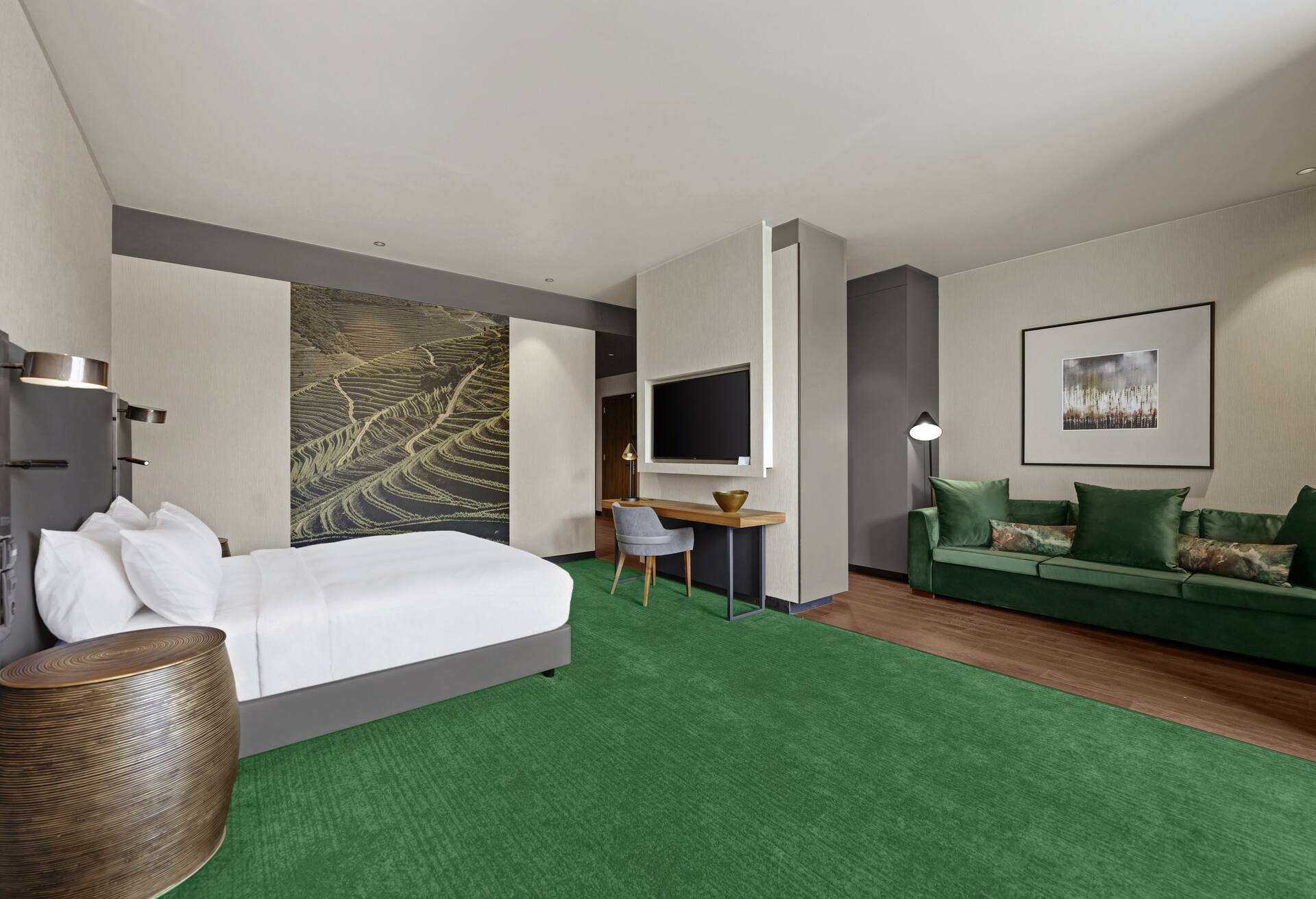 King Junior Suite with Balcony and View