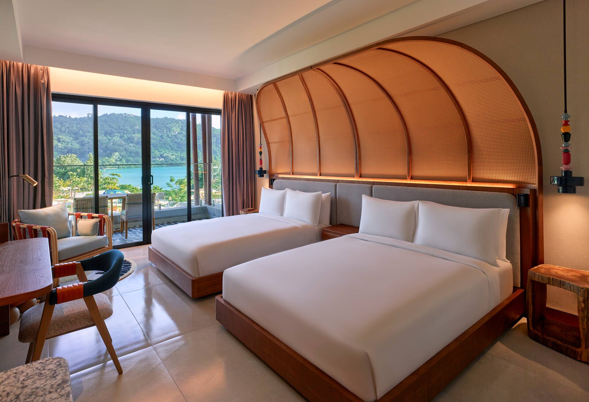 Two Queen Beds Room with Garden View