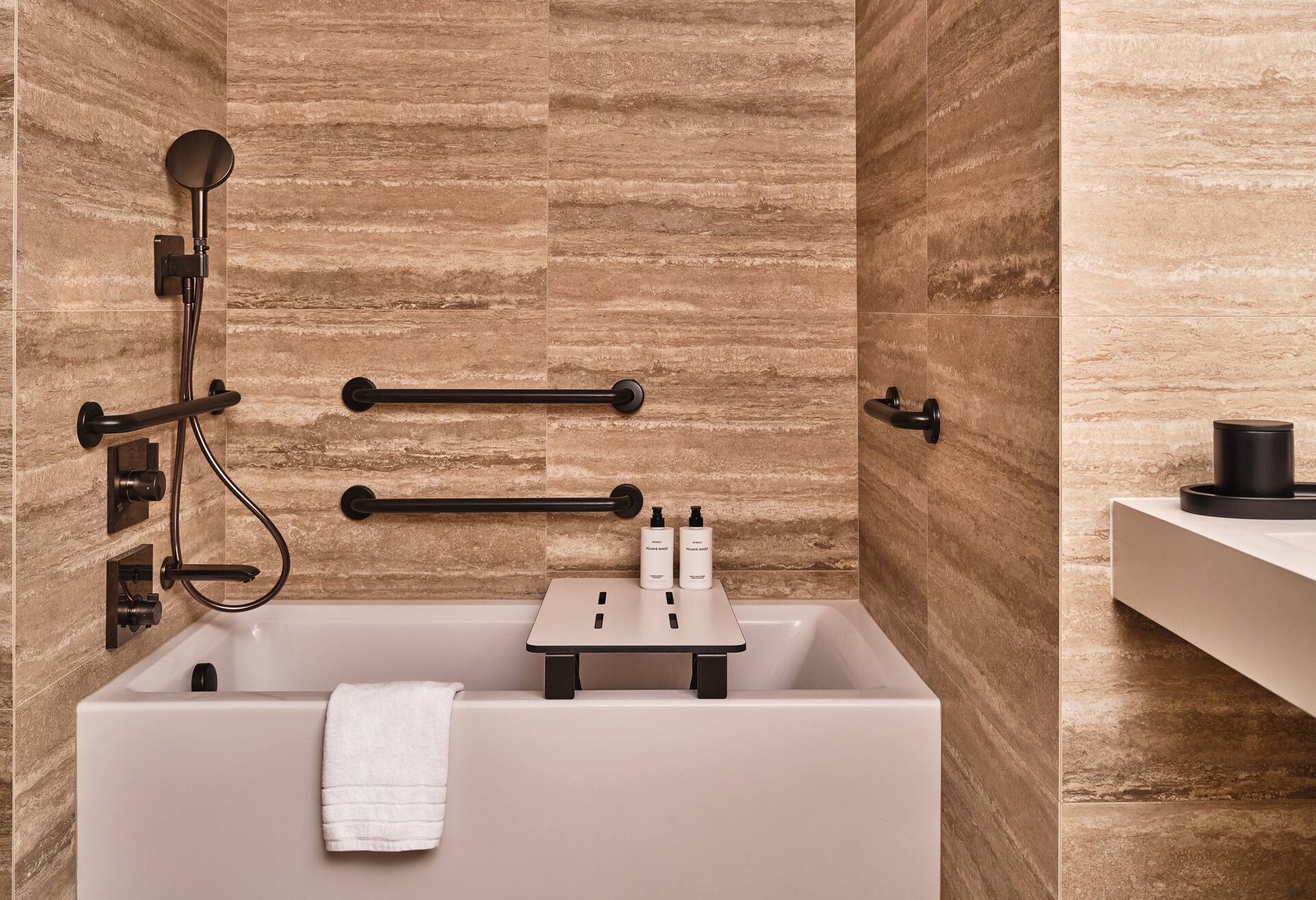 Premium Two Full Bed Mobility Accessible Tub
