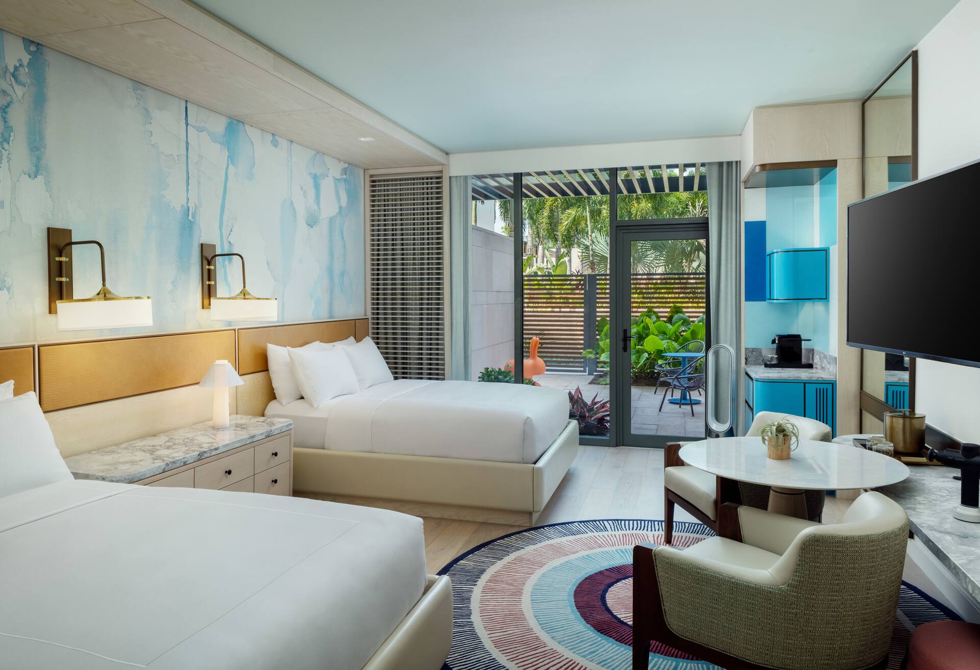 Wellness 2 Queen Guestroom