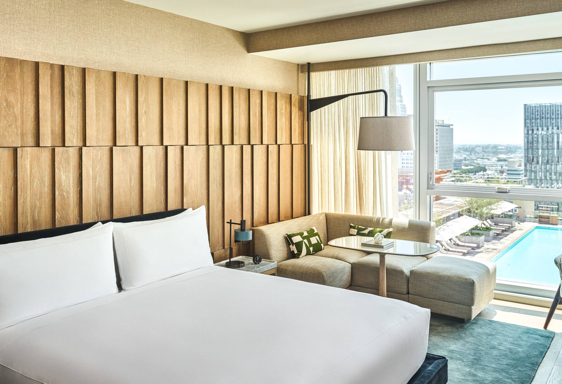Premium One King Bed Hearing Accessible
