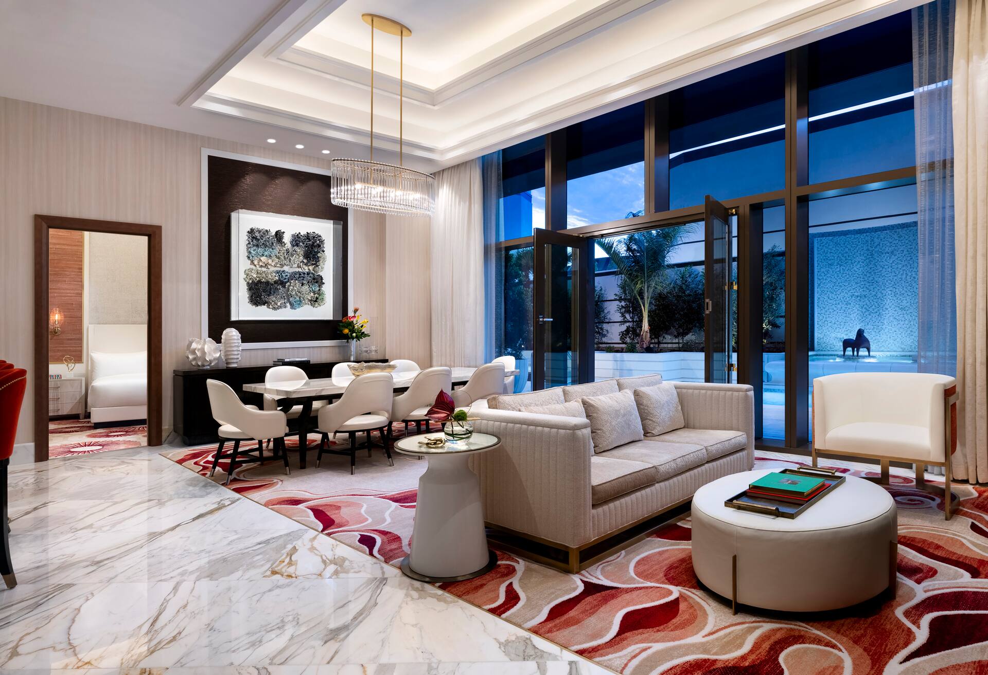Two Bedroom Pool Villa - 1 King/2 Queens