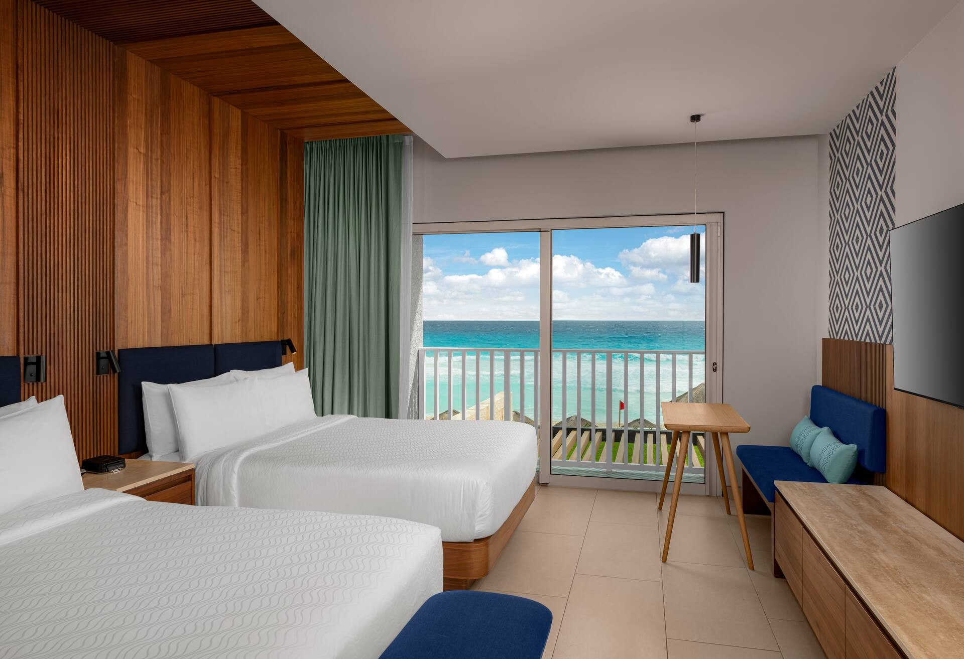 Enclave Beachfront Queen Room with Two Queen Beds and Balcony thumbnail 5