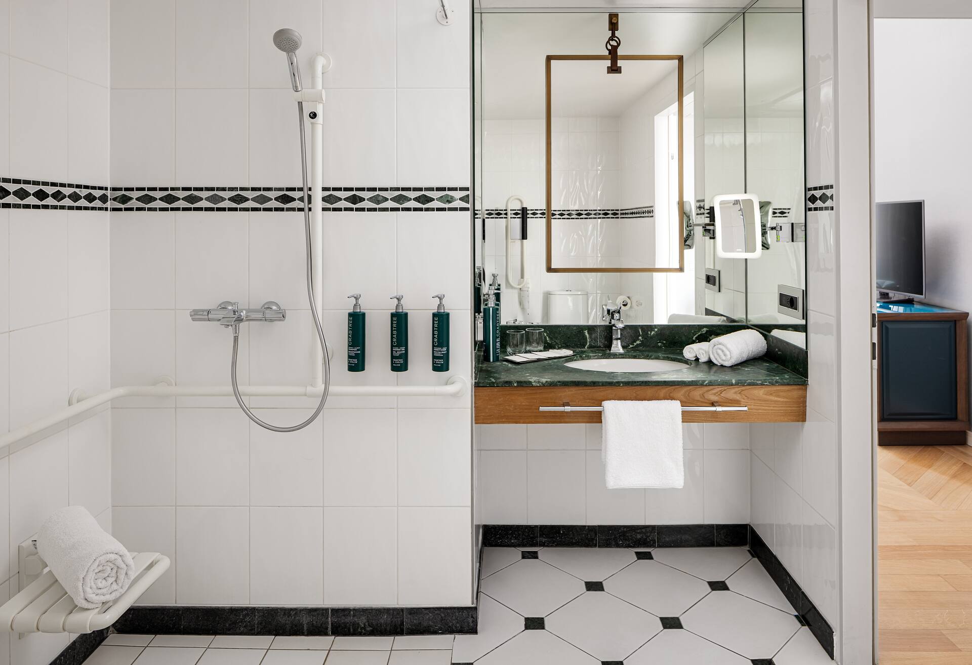 Twin Accessible Guest Room