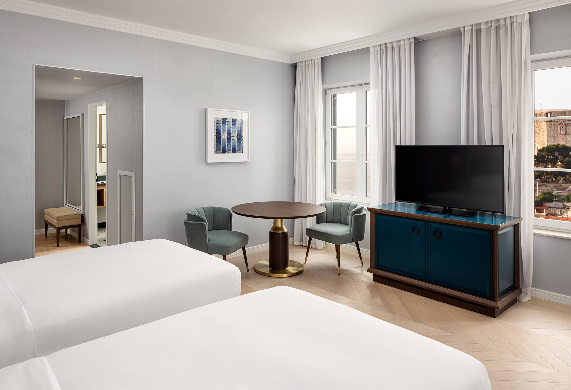 Twin Guest Room with Sea View