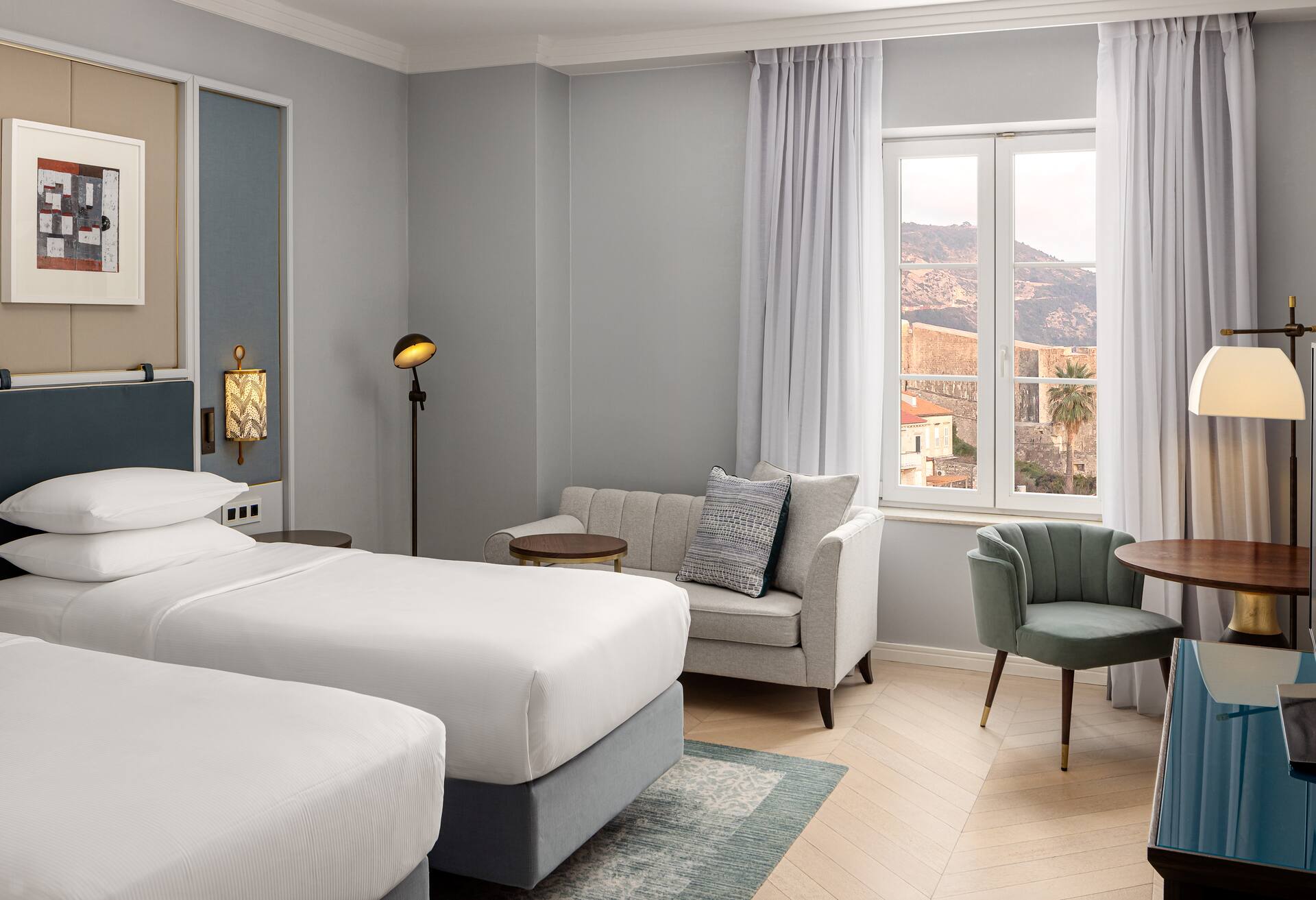 Twin Guest Room with Sea View