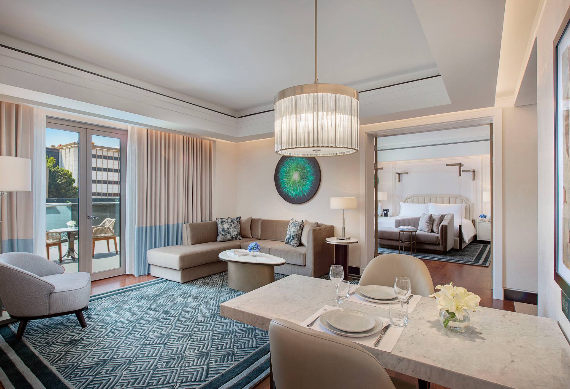 King Deluxe One Bedroom Suite with Balcony