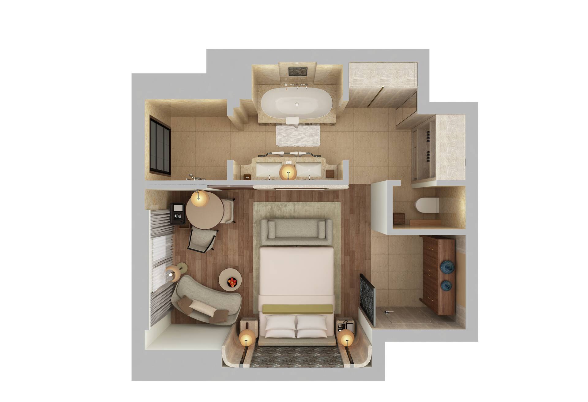 King Deluxe Room thumbnail 6