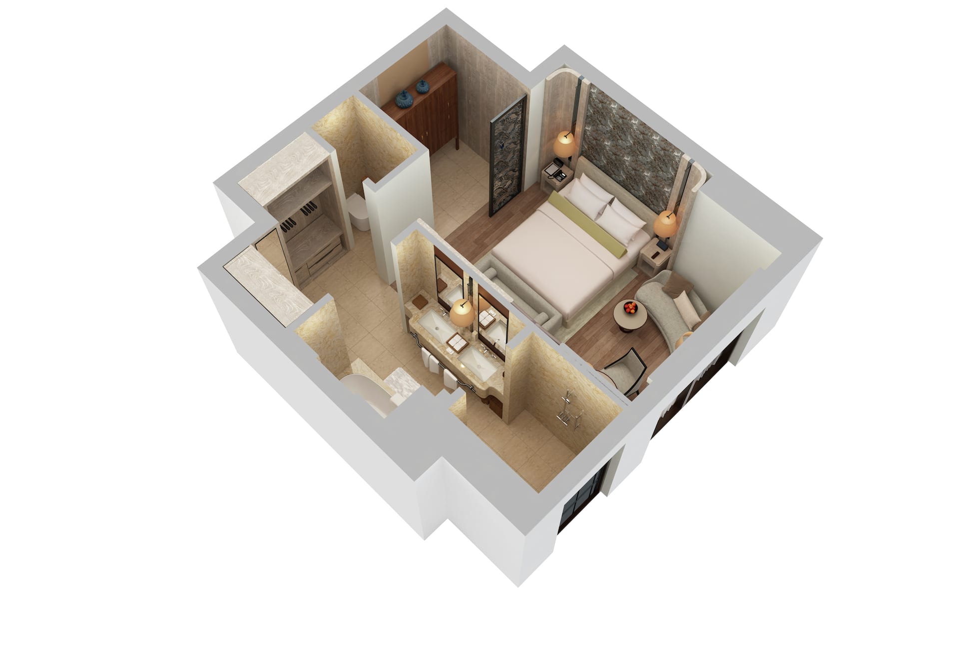 King Deluxe Room City View thumbnail 6