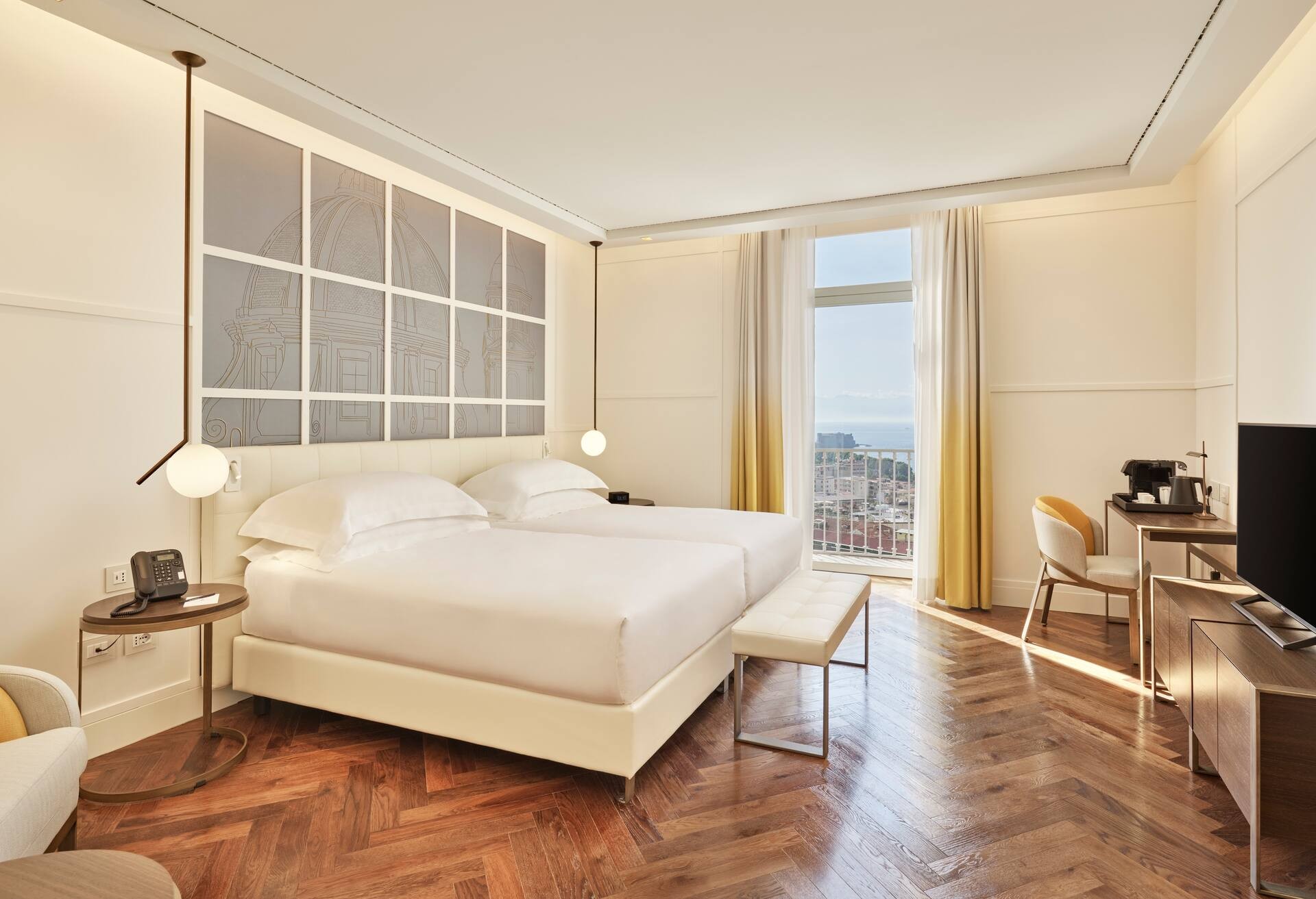 Twin Deluxe Room with Sea View