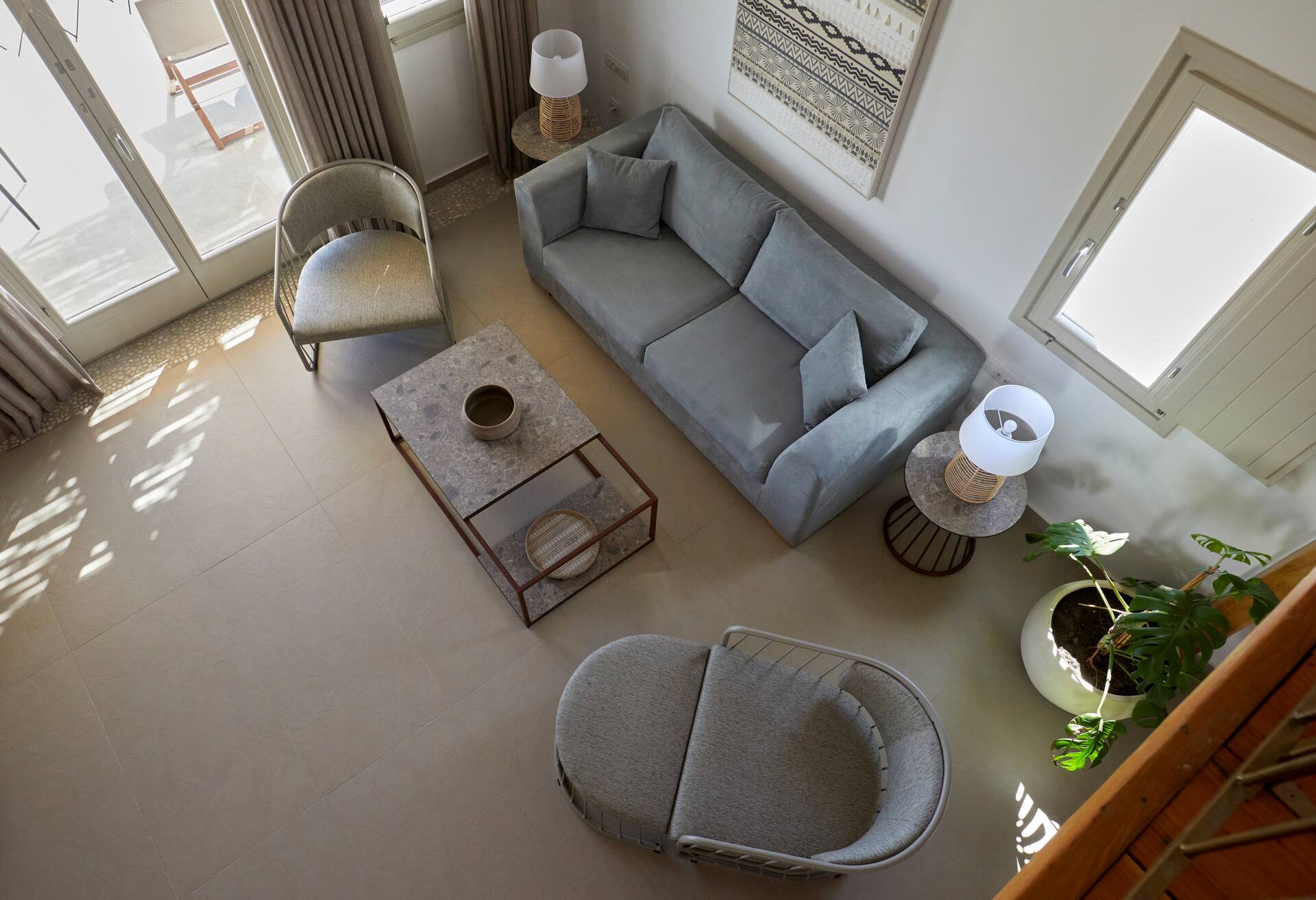 Queen Duplex Suite with Pool