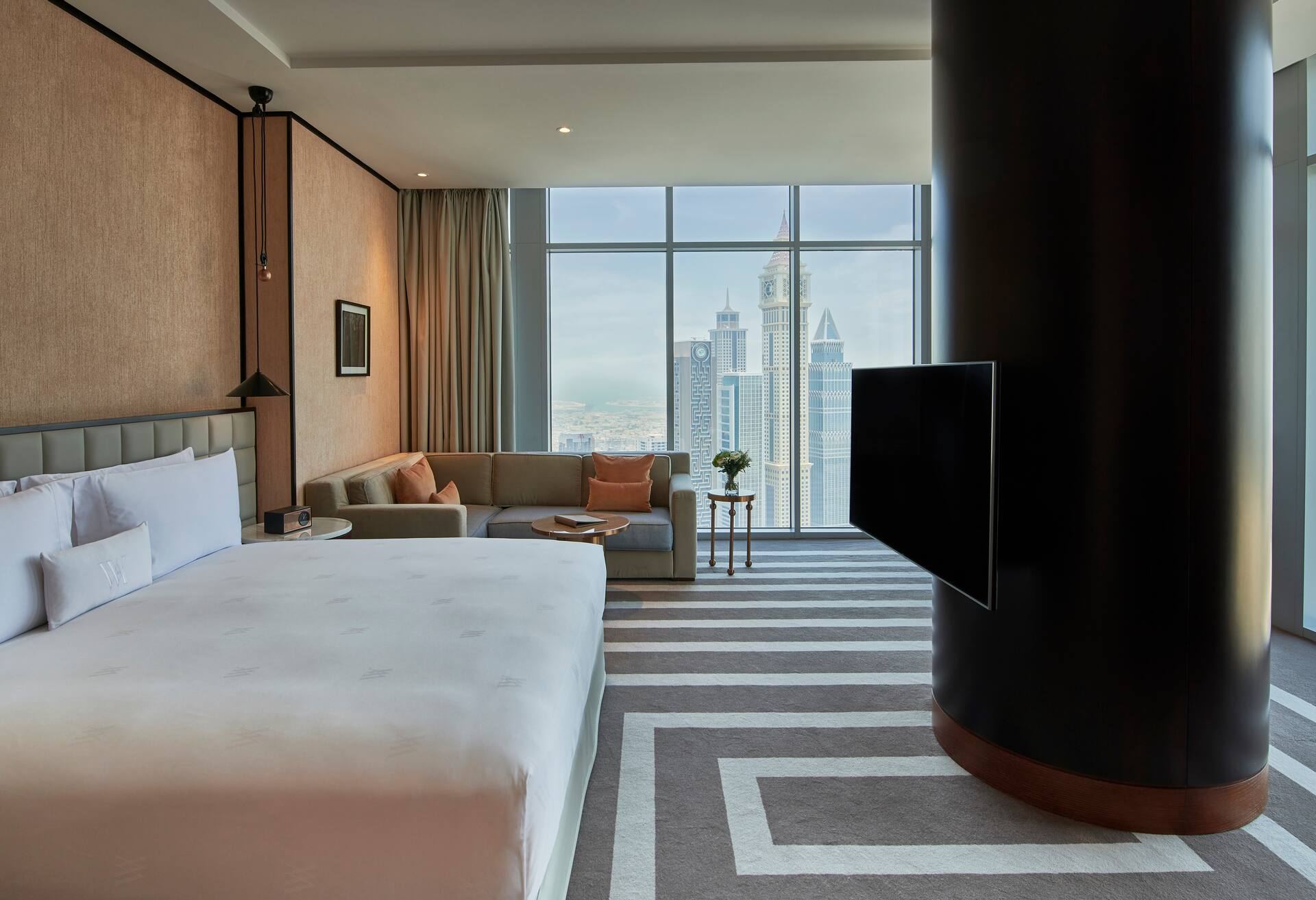 King Corner Room Skyline View
