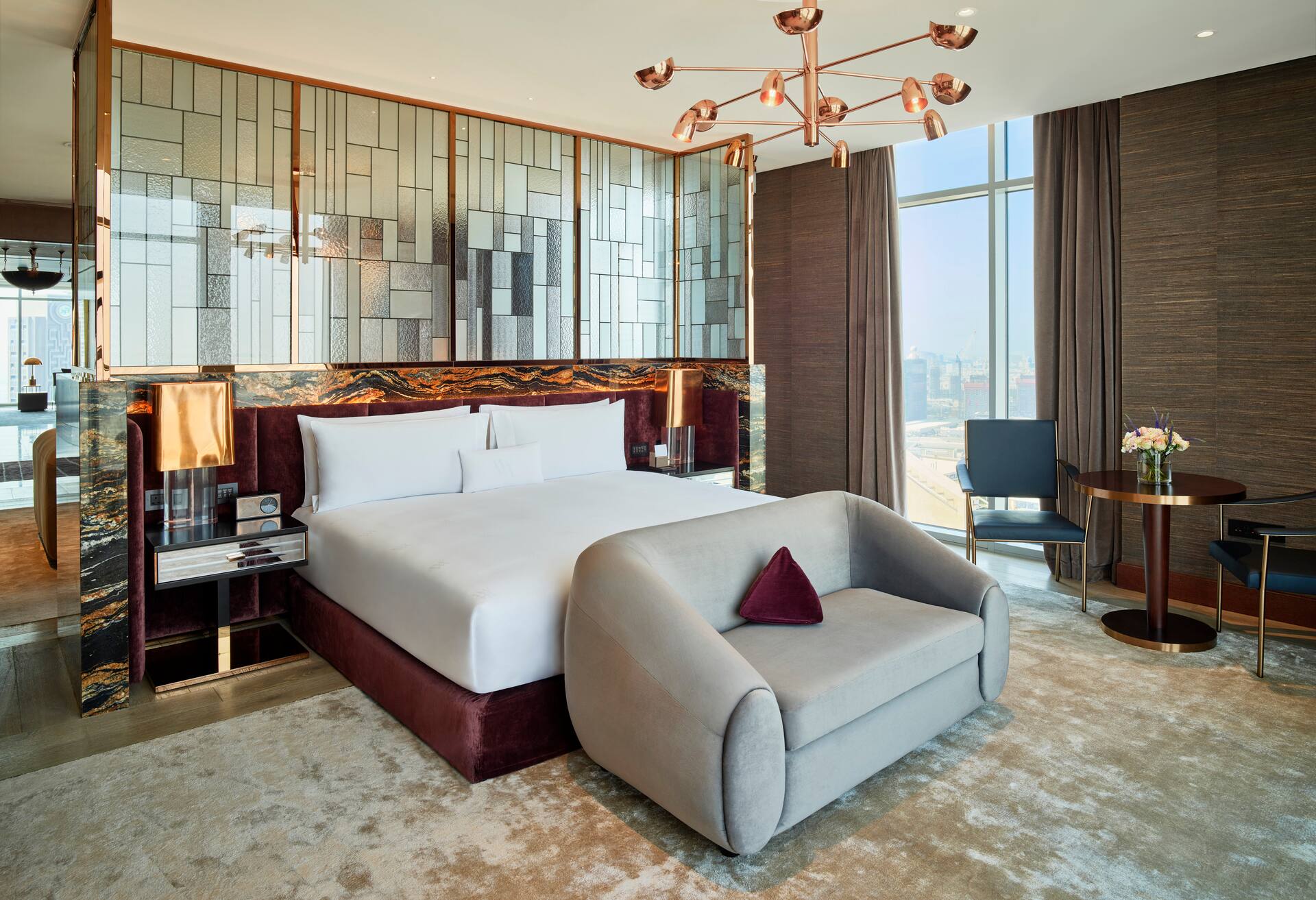Presidential Suite with 180-degree Dubai View