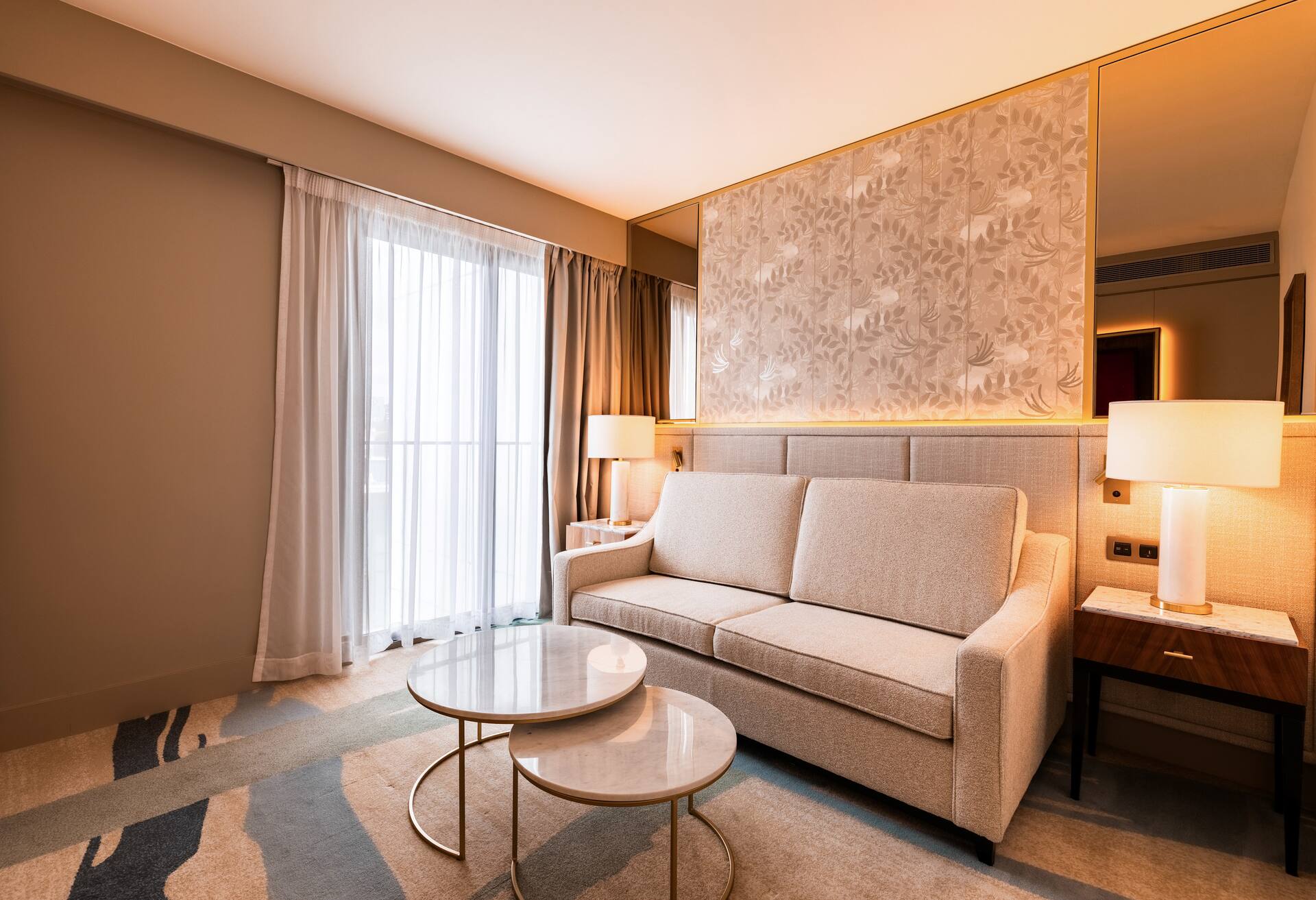 King Premium Room Connecting to Lounge Area